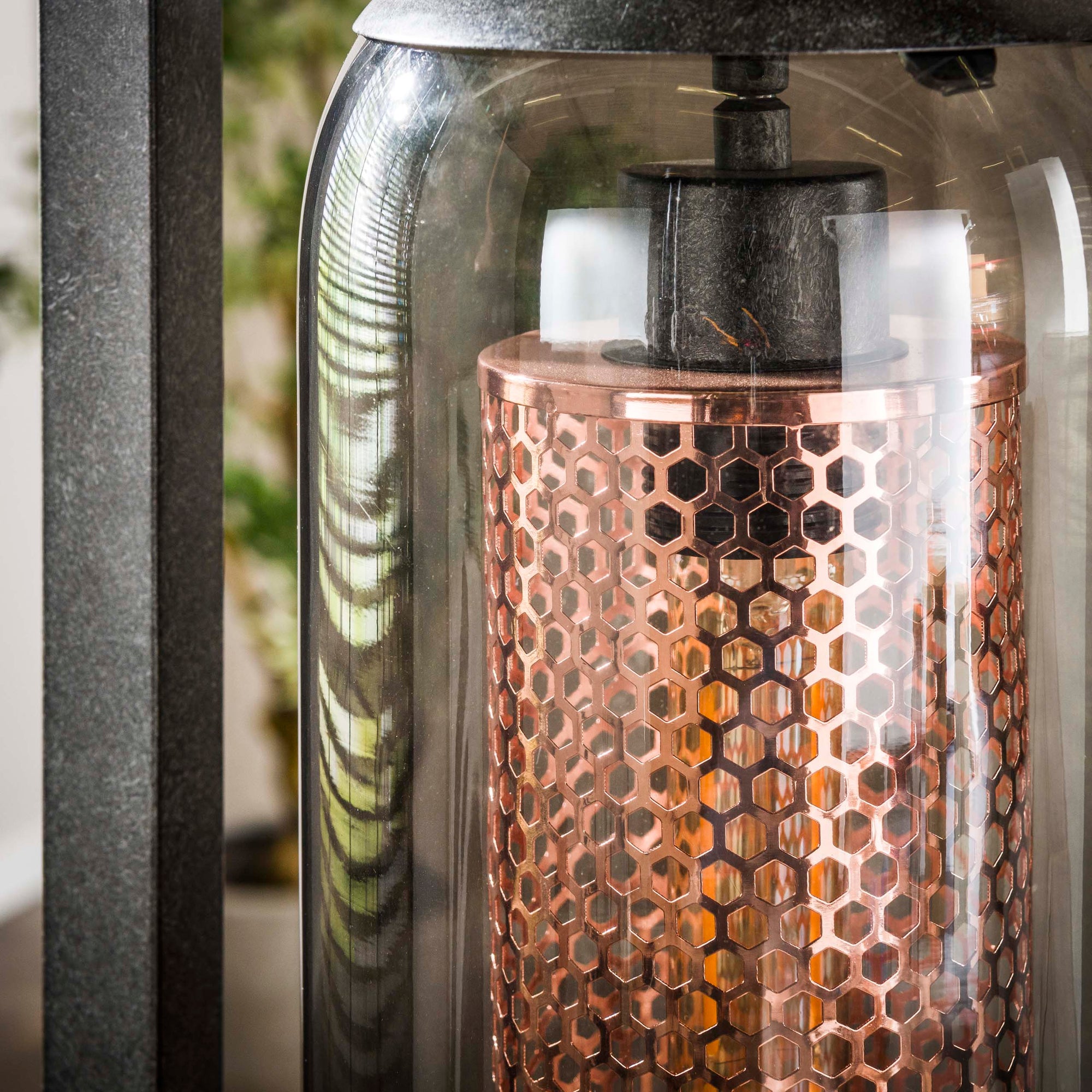 Vloerlamp Smoke Mesh 4L