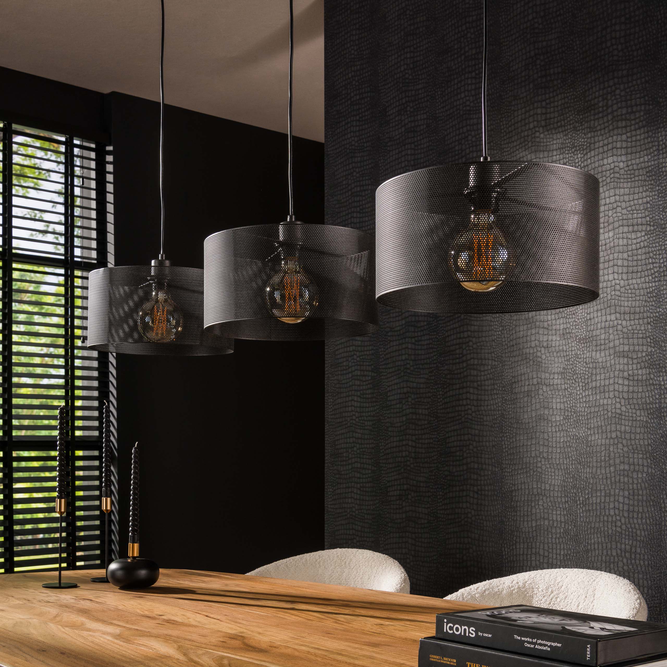 Hanglamp Mesh Round 3L