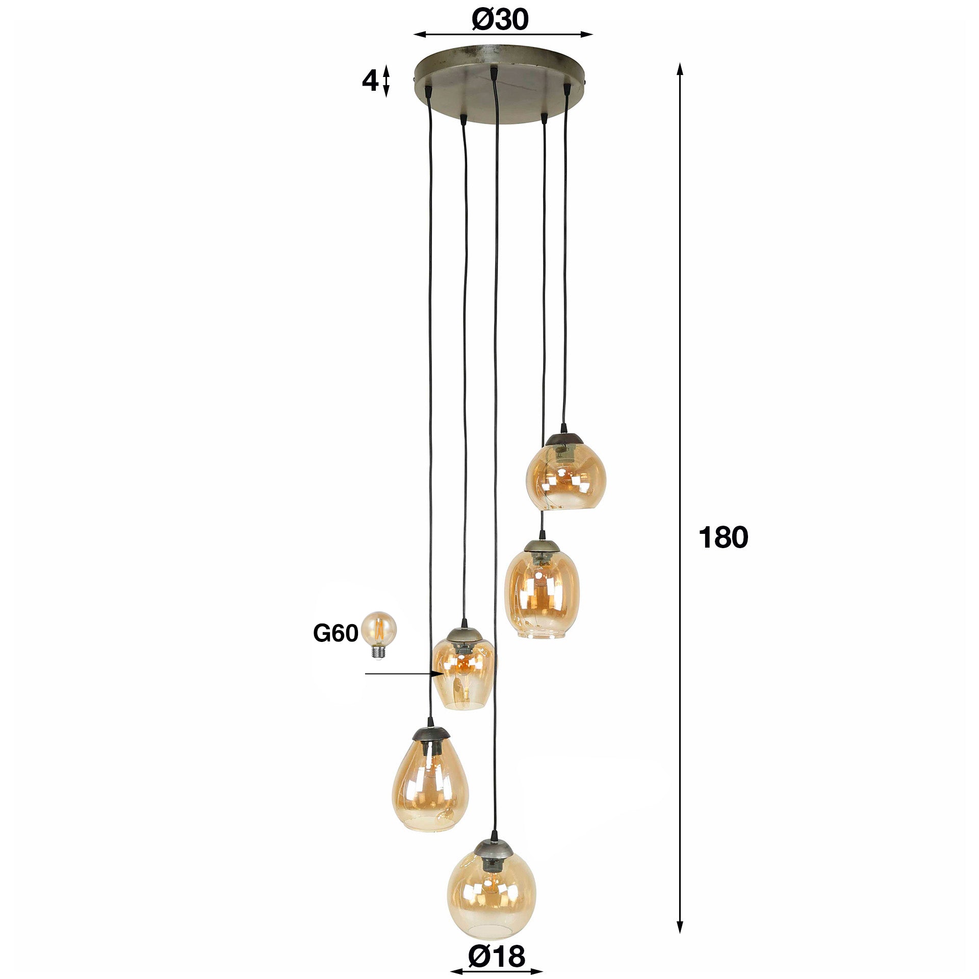 Hanglamp Mix 5L