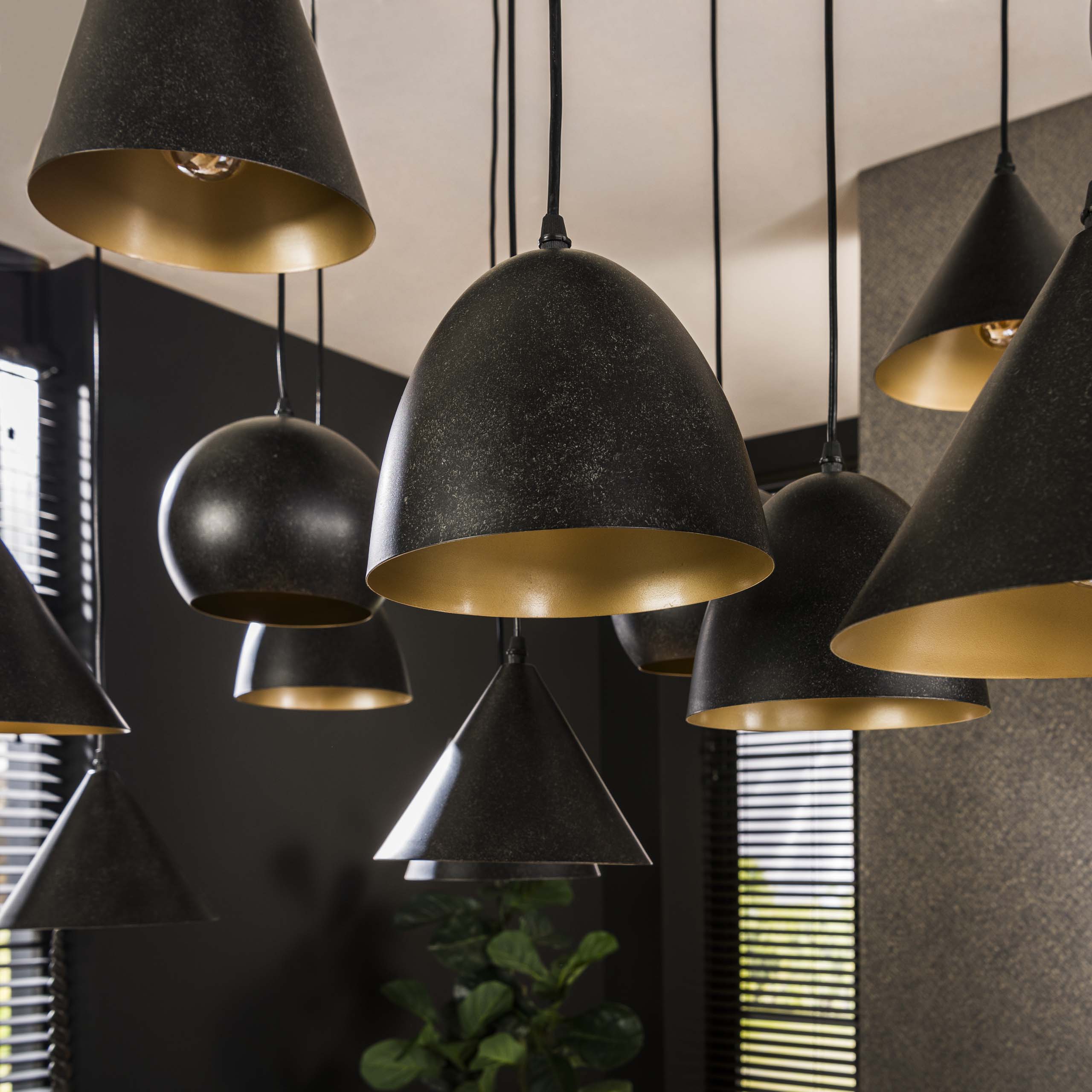 Hanglamp Metal XXL 6+6+6L