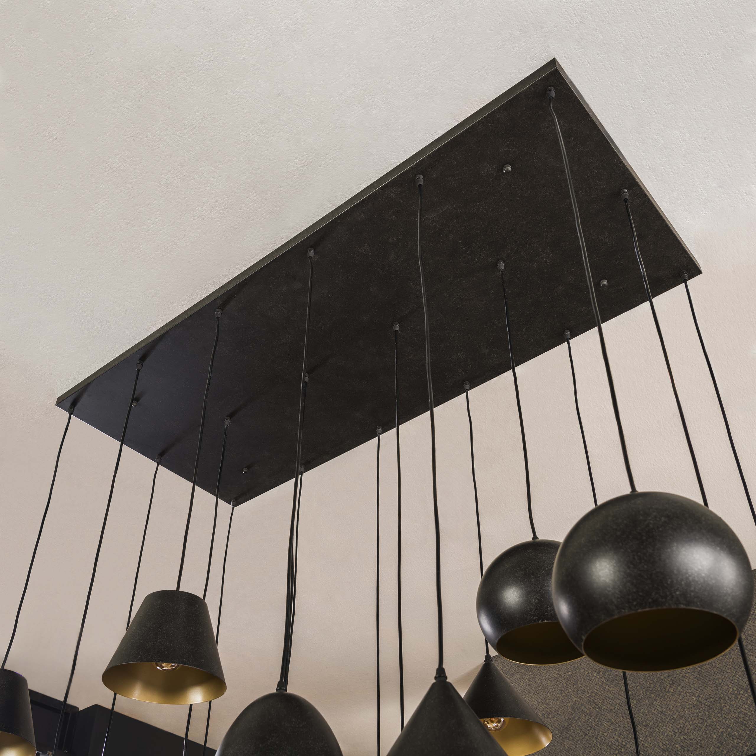 Hanglamp Metal XXL 6+6+6L