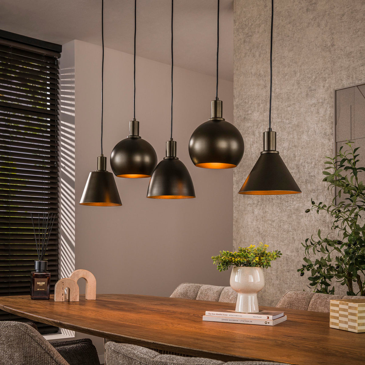 Hanglamp Metallo 5L