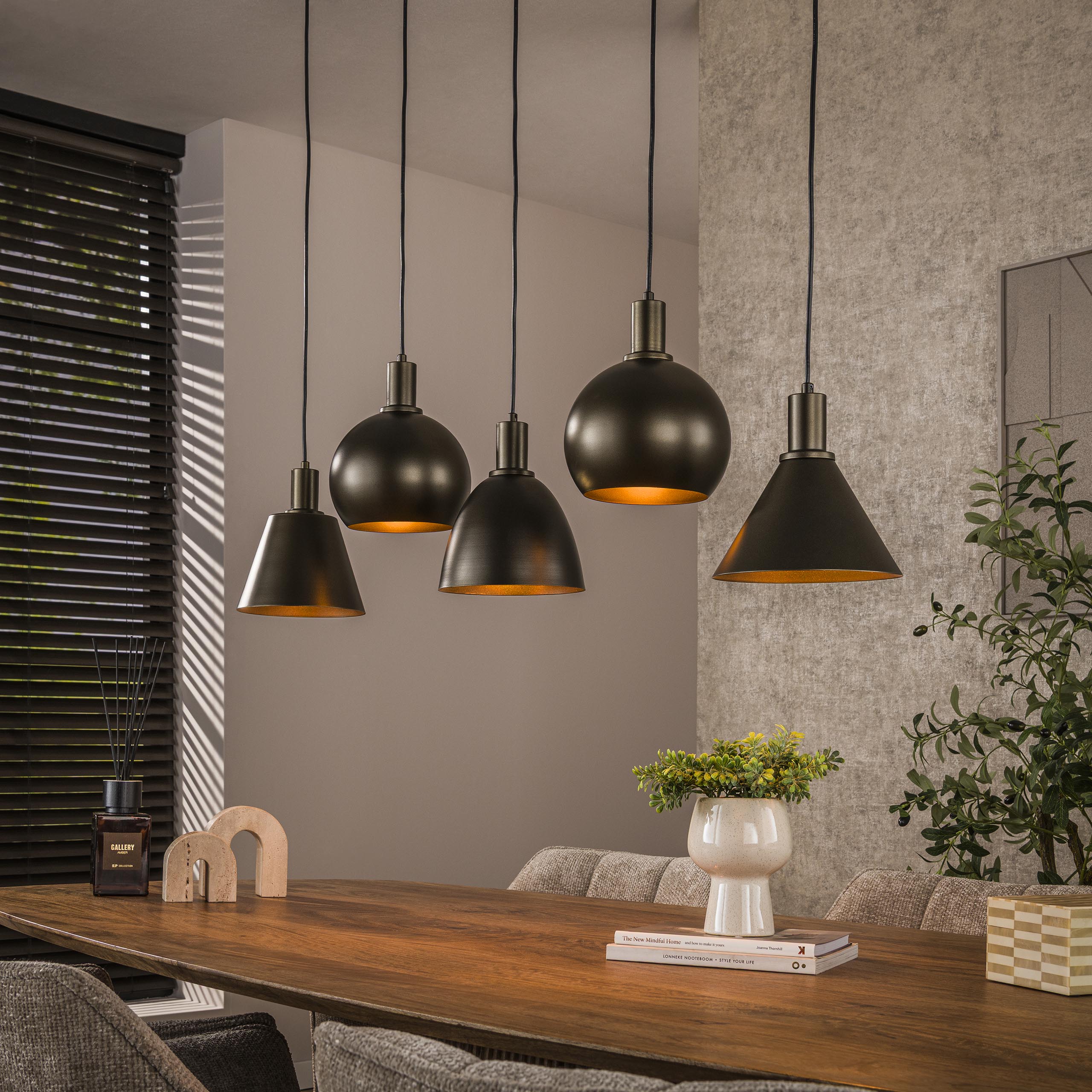 Hanglamp Metallo 5L