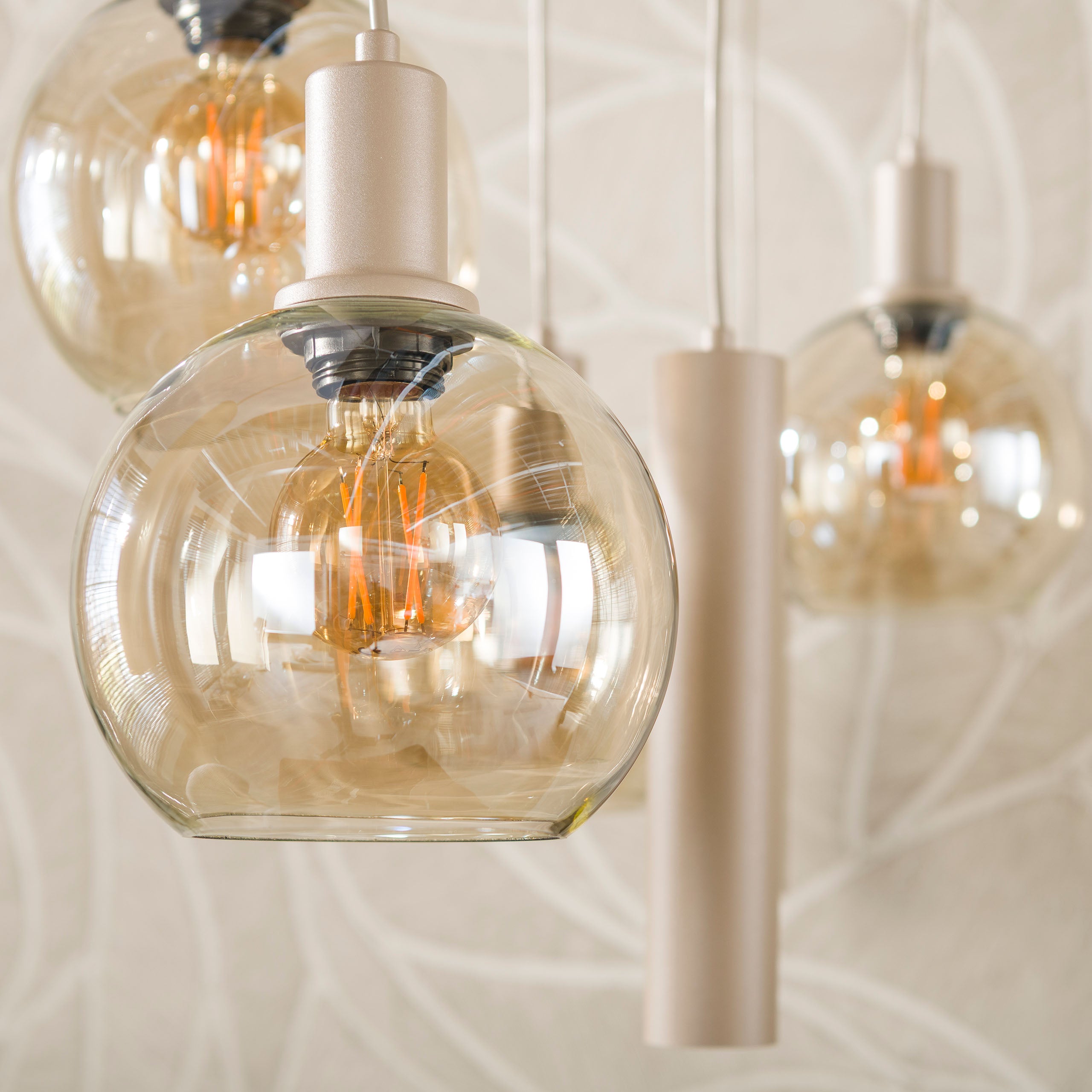 Hängelampe Sfera Tricolore 4+3L