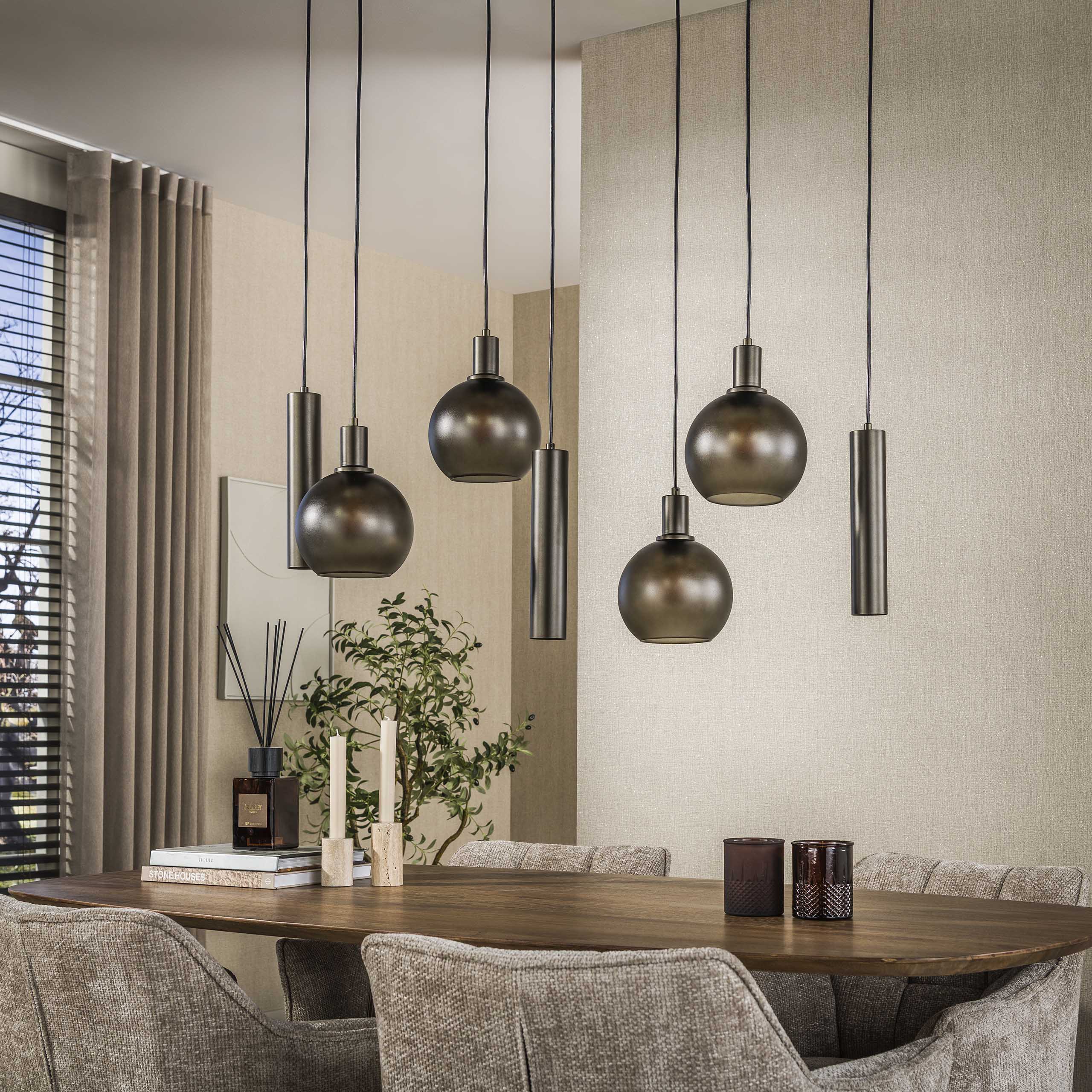 Hanglamp Sfera Tricolore 4+3L
