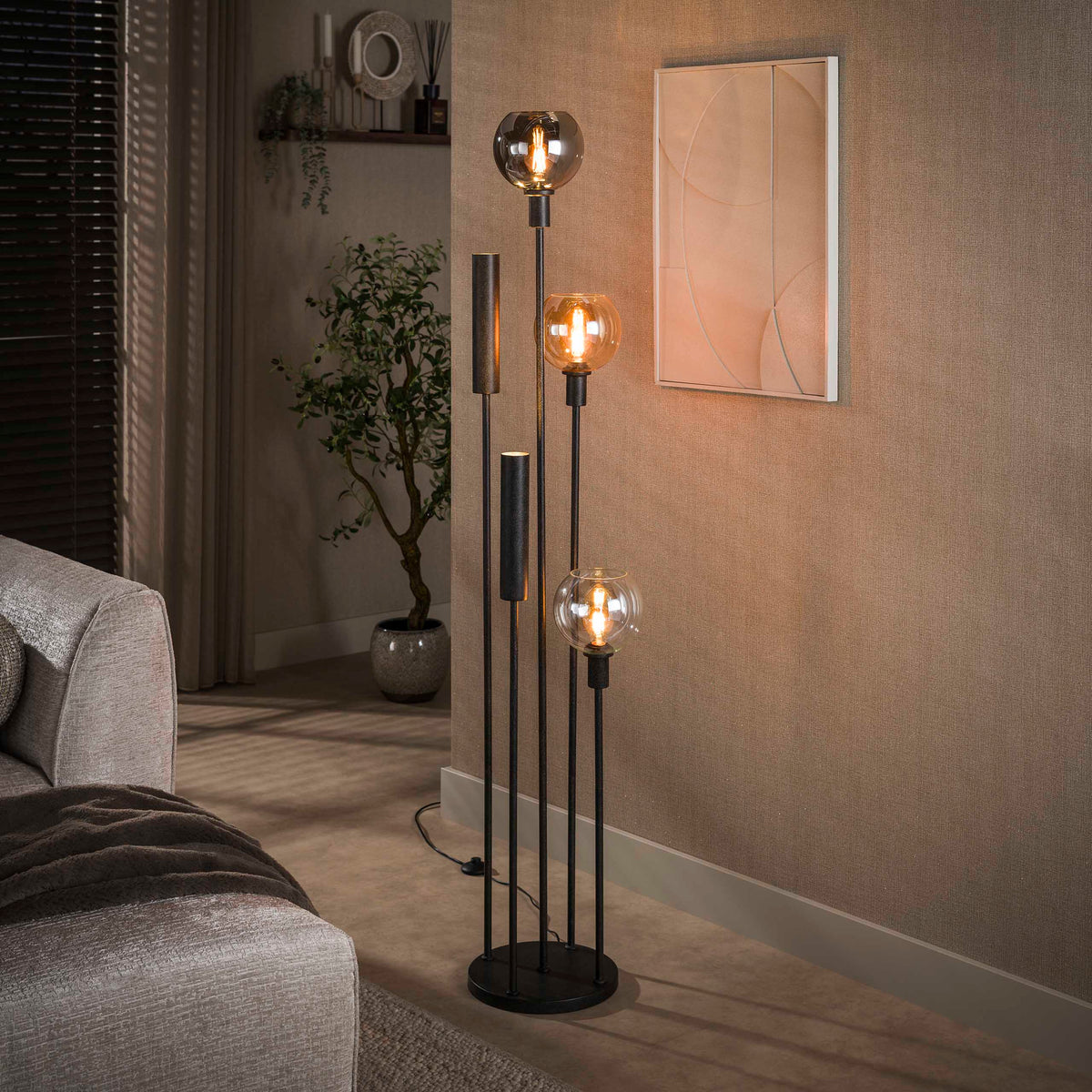 Vloerlamp Sfera Tricolore 5L