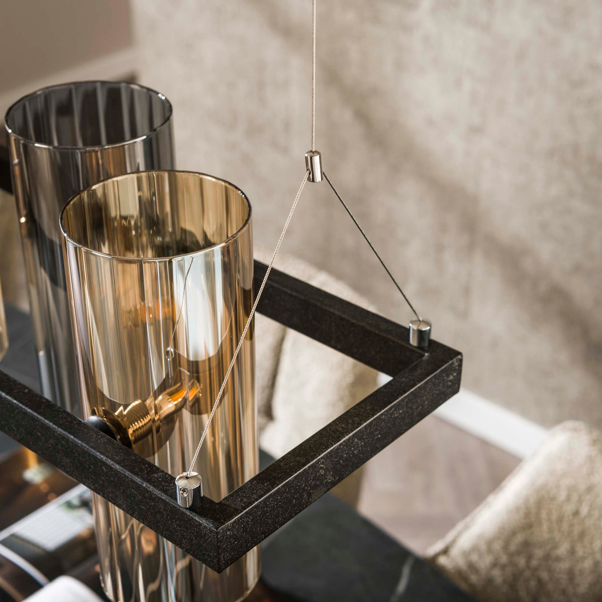 Hanglamp Cylinder Glass 10L