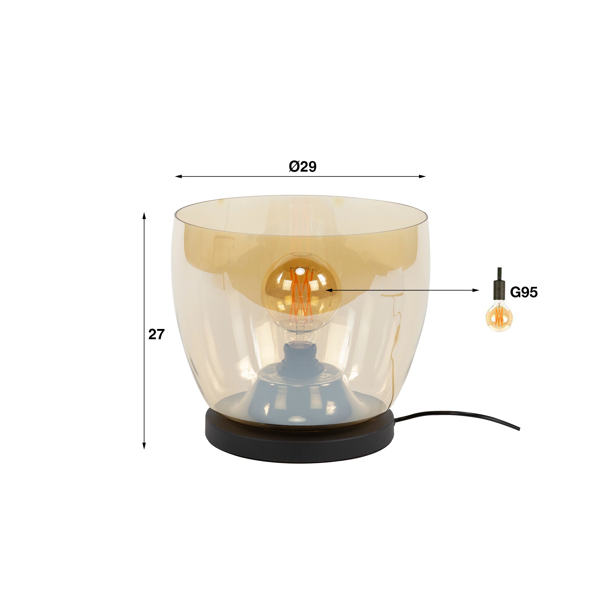 Vloerlamp UP L 1L
