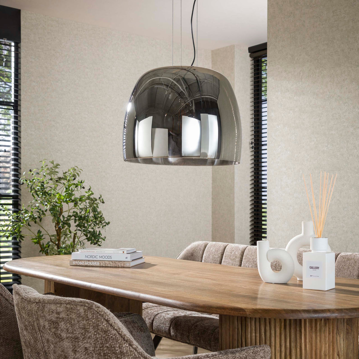 Hanglamp Drift Glass XL 1L