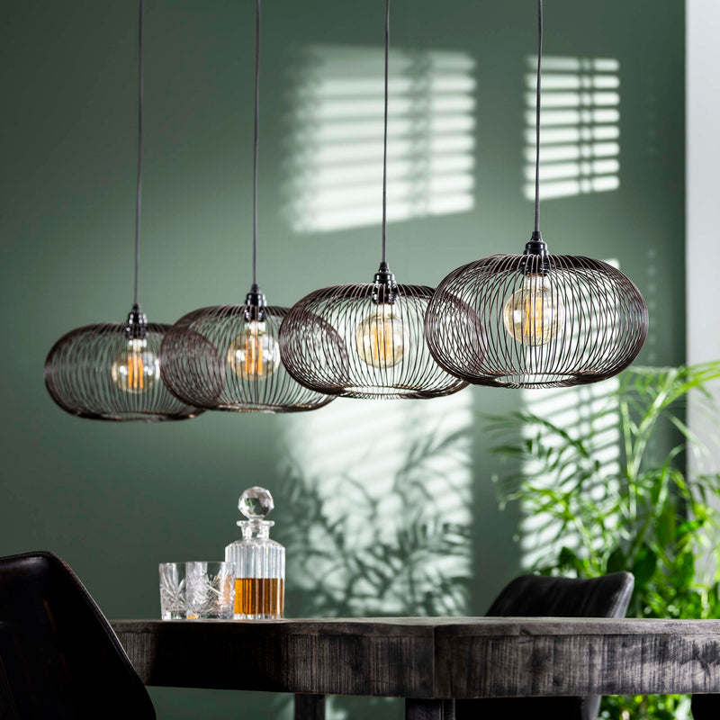 Hanglamp Copper Twist 4L