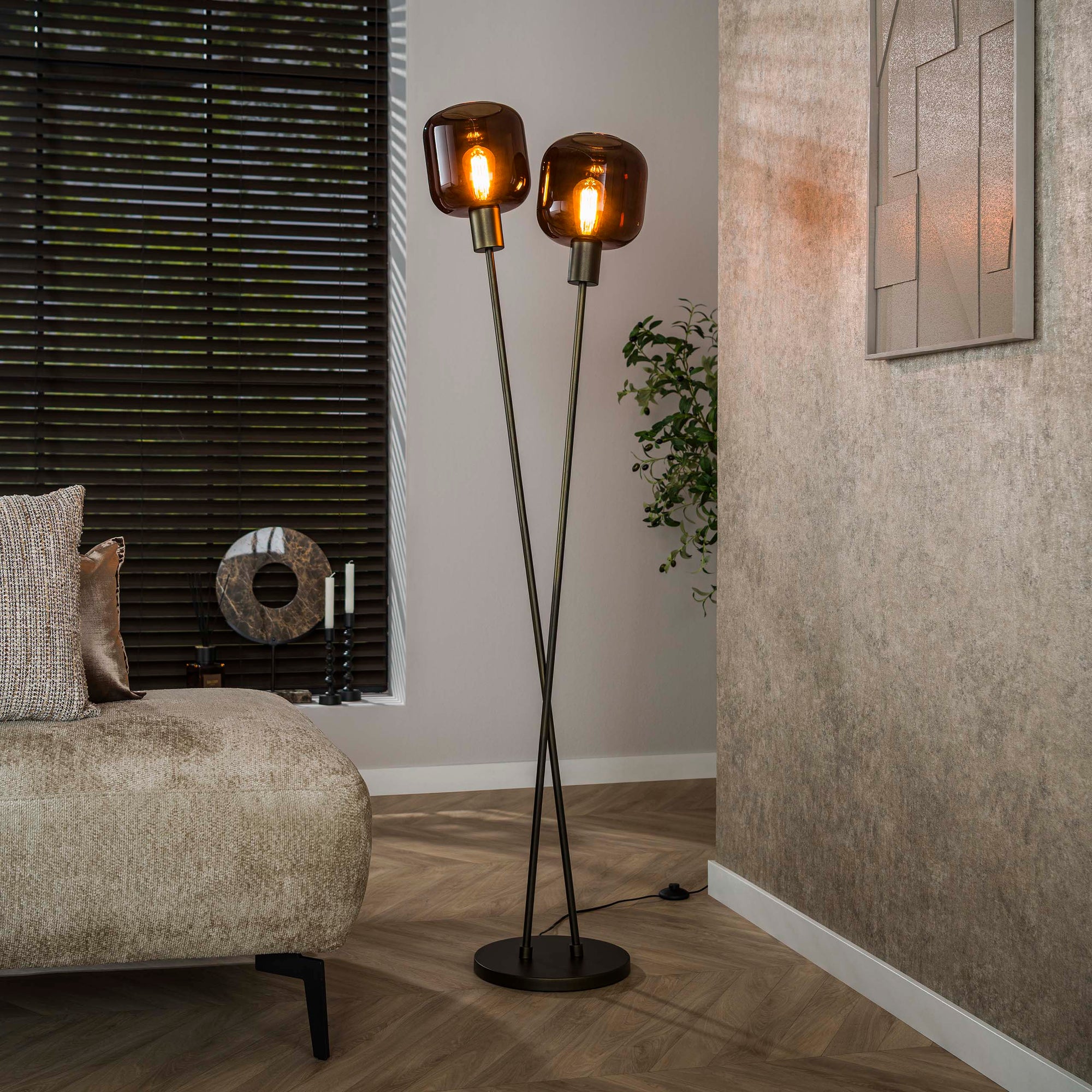 Vloerlamp Bronza 2L - foto 5