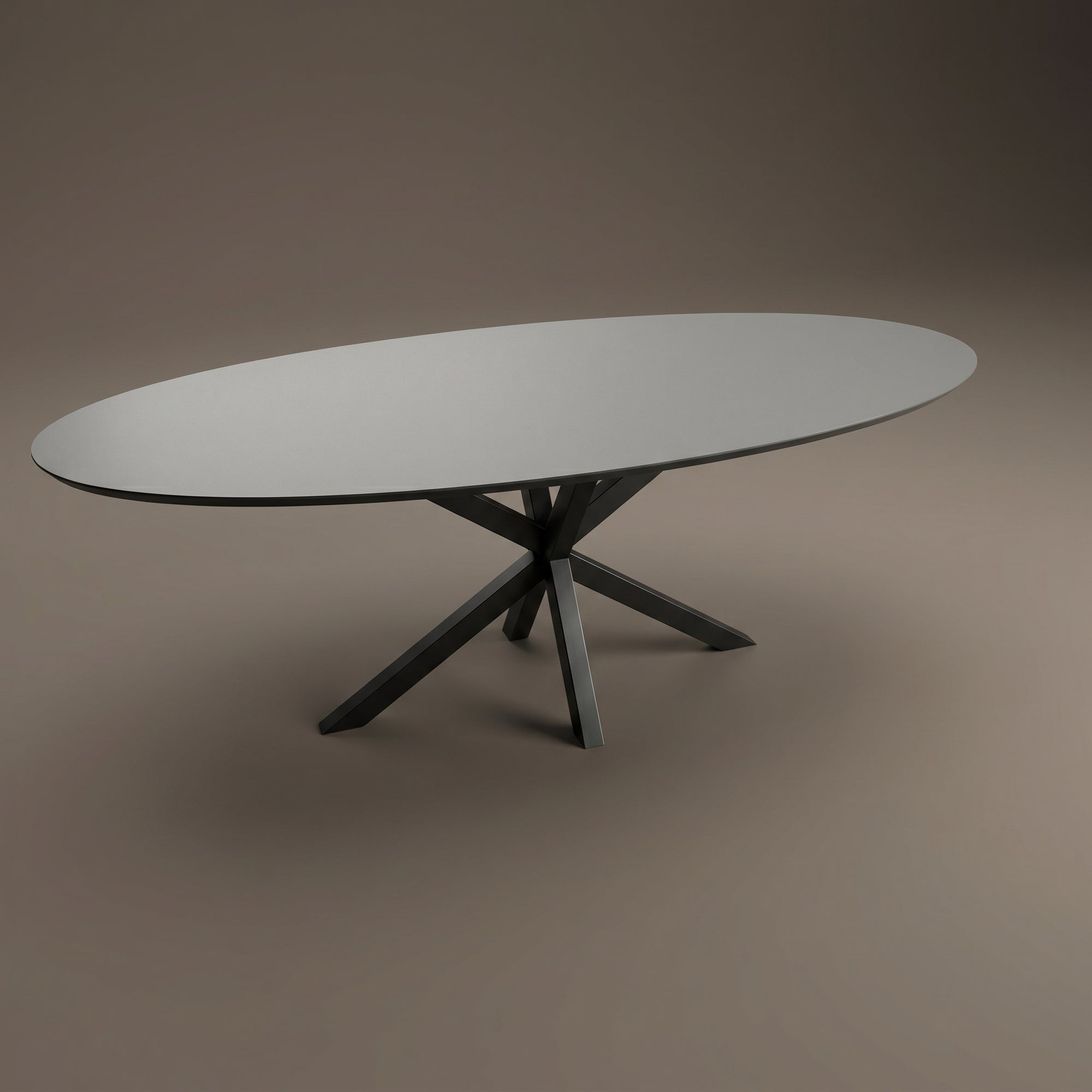 Fenix Grigrio Antrim eettafel - Ovaal - Matrix onderstel | Industrial Home