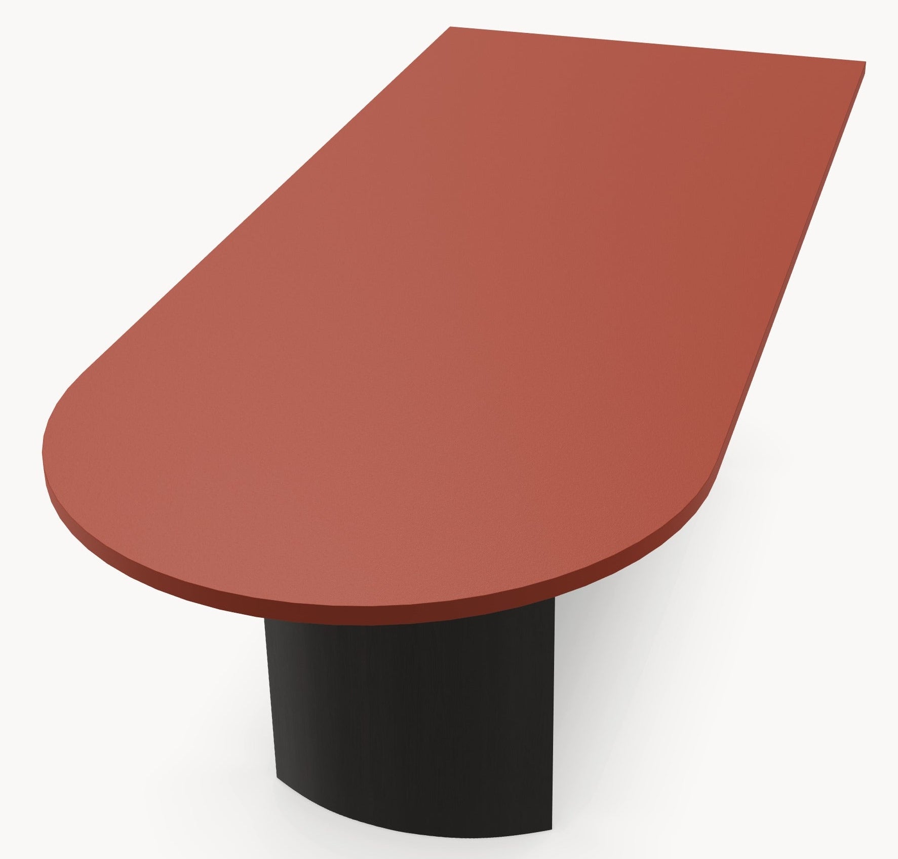 Fenix Rosso Namib eettafel - Recht Rond - Double Moon - Japandi sfeerbeeld 3 - Industrial Home