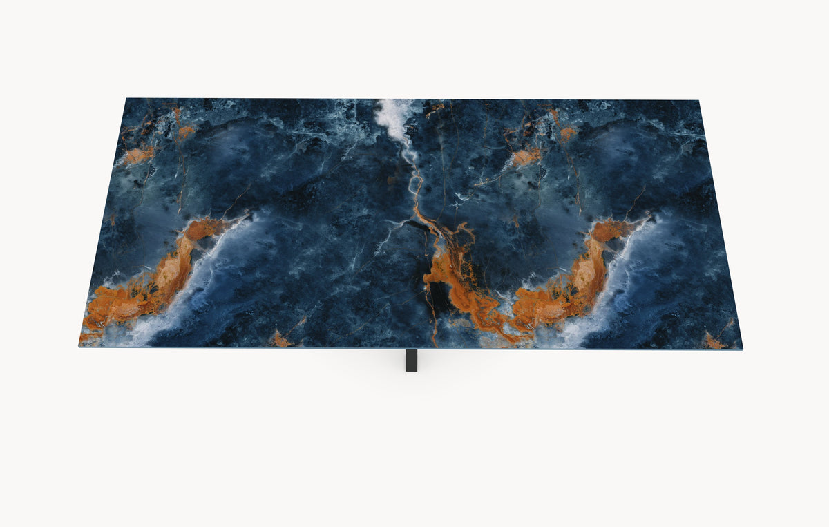 Keramische eettafel Ocean Blue - Recht - Matrix sfeerbeeld 5 - Industrial Home