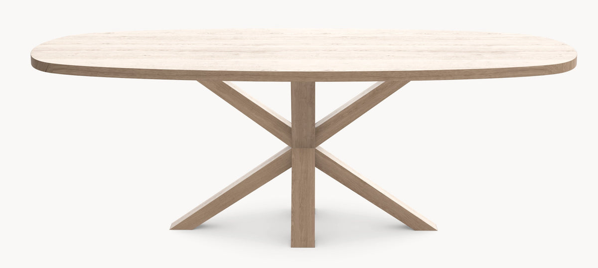 Eiken eetafel - Deens - Matrix eiken - Industrial Home