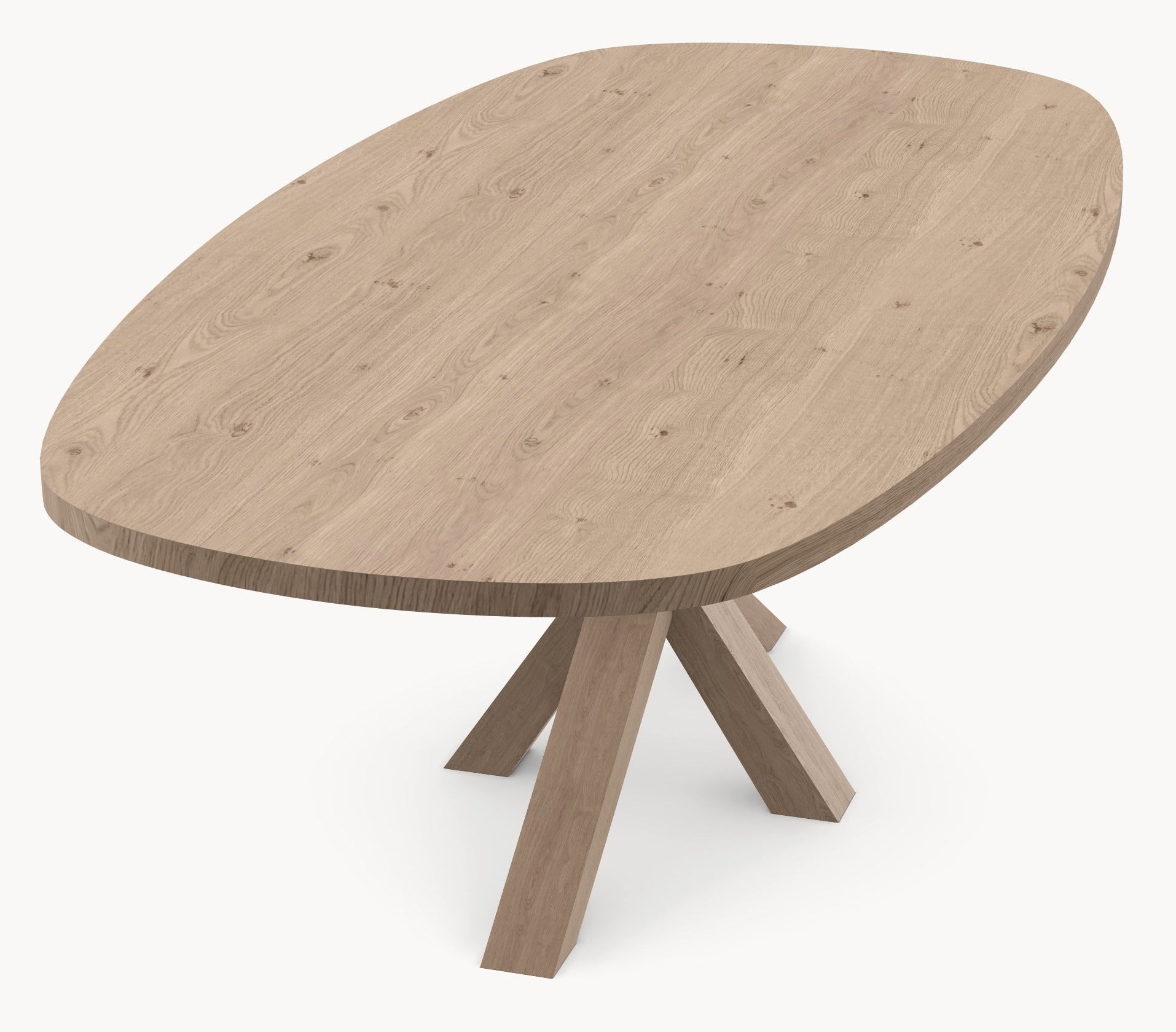 Eiken eetafel - Deens - Matrix eiken