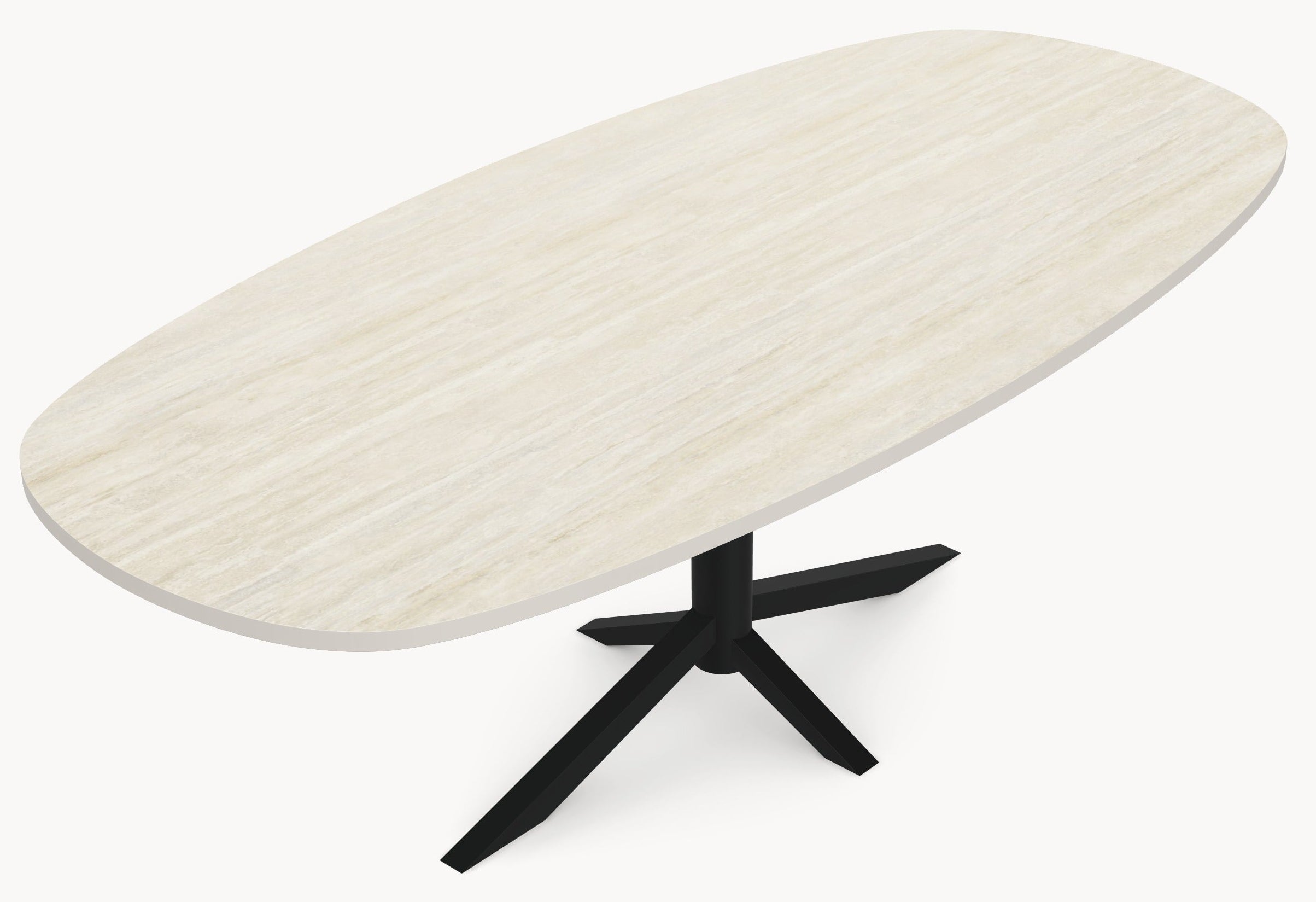 HPL eettafel Soft Moon Grey - Deens Recht - Quattro H sfeerbeeld 4 - Industrial Home