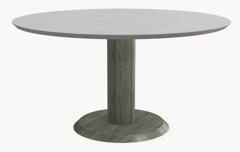 HPL eettafel - Rond - Sol eiken - Japandi - Industrial Home
