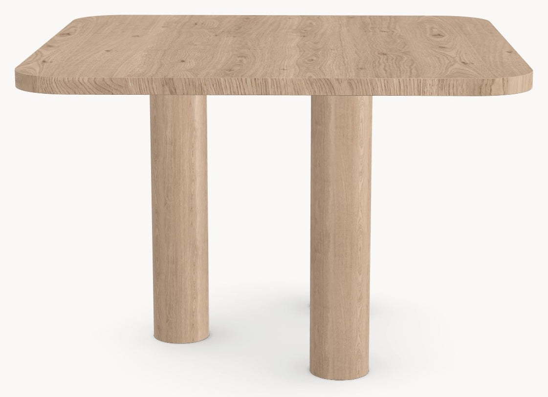 Eiken massief eettafel - Vierkant - Pole eiken Eiken sfeerbeeld 2 - Industrial Home