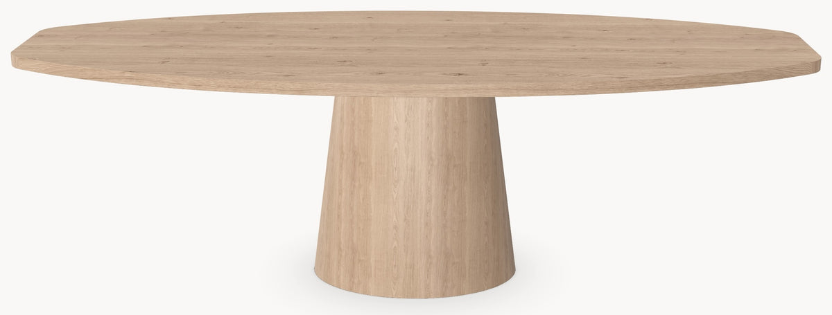 Eiken massief eettafel - Half Ovaal - Cone eiken Eiken sfeerbeeld 2 - Industrial Home