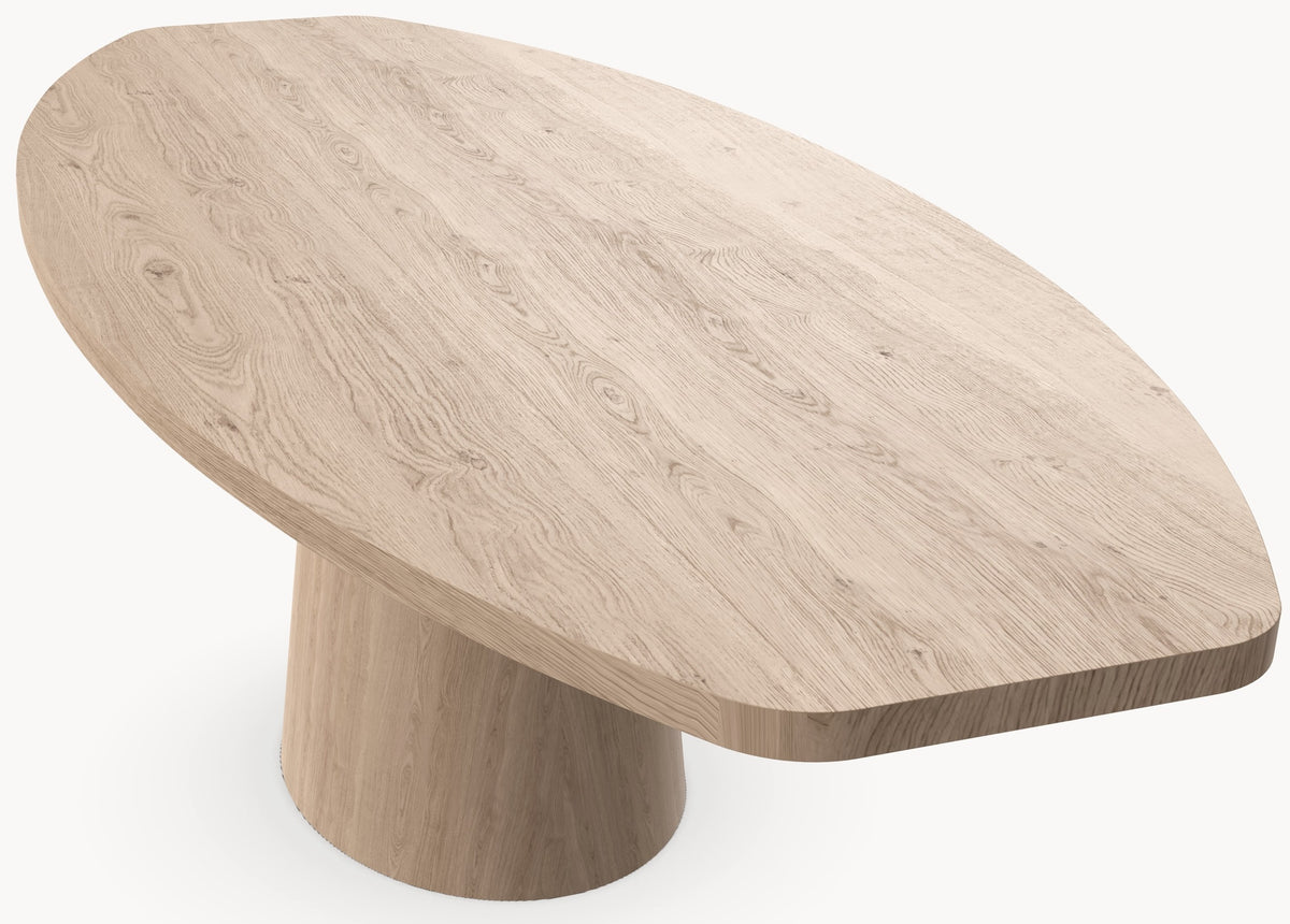 Eiken massief eettafel - Half Ovaal - Cone eiken Eiken sfeerbeeld 4 - Industrial Home