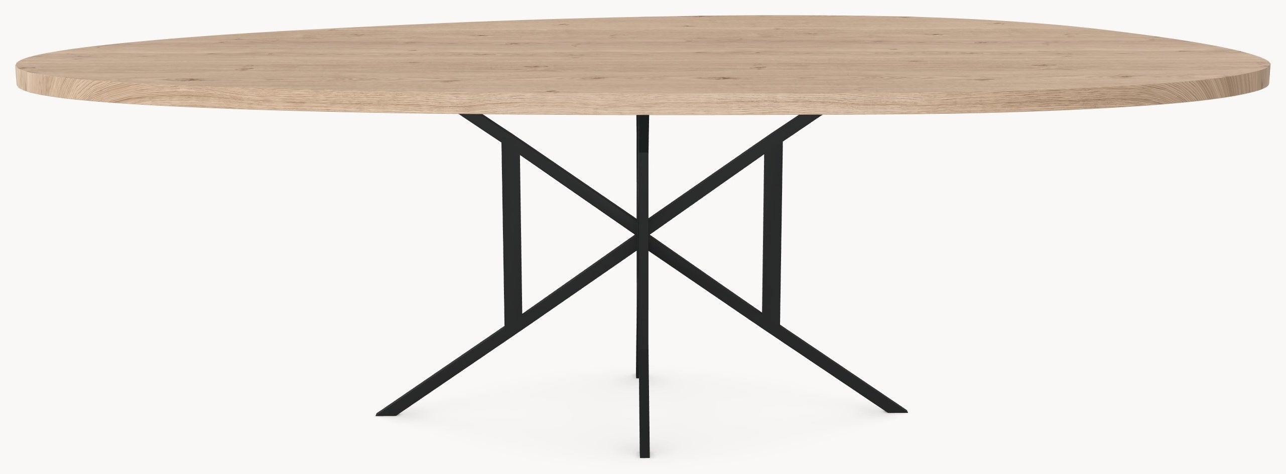 Eiken organische eetafel - Kiezel A - Matrix Thin sfeerbeeld 2 - Industrial Home