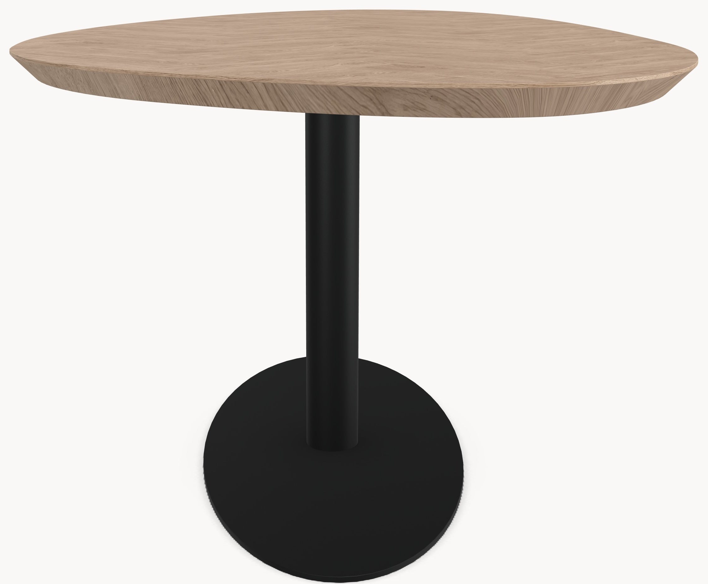 Visgraat eiken eettafel - Kiezel B - Sol metaal sfeerbeeld 4 - Industrial Home