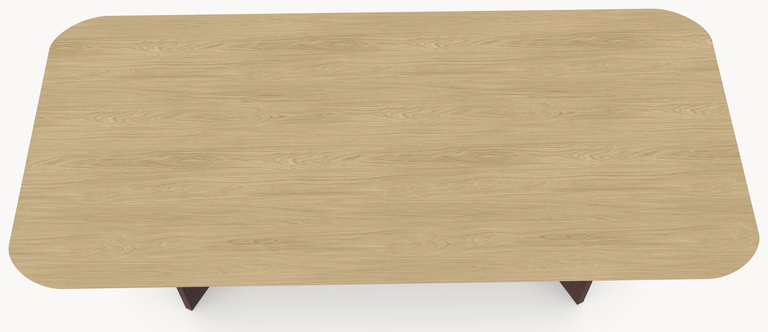 HPL eettafel Casella Oak Light Natural - Recht Rond - V eiken - Japandi sfeerbeeld 4 - Industrial Home