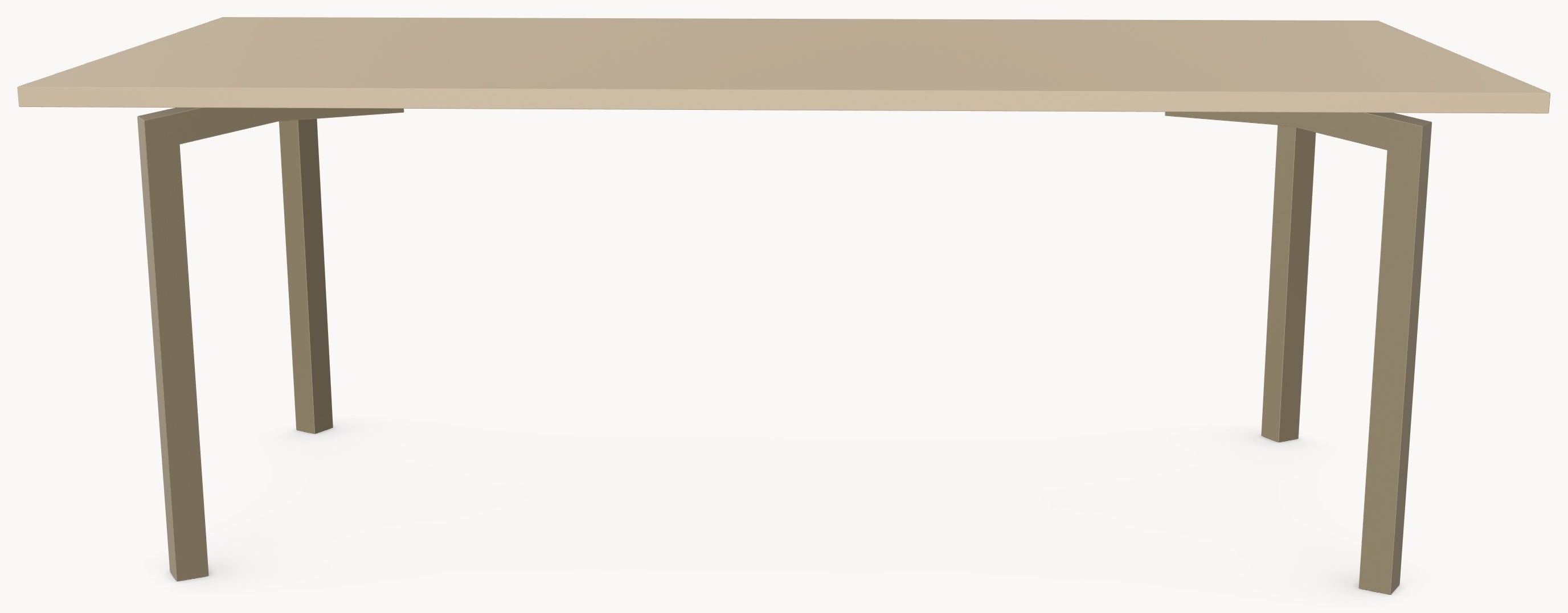 HPL eettafel Mojave - Recht - Hook onderstel metaal