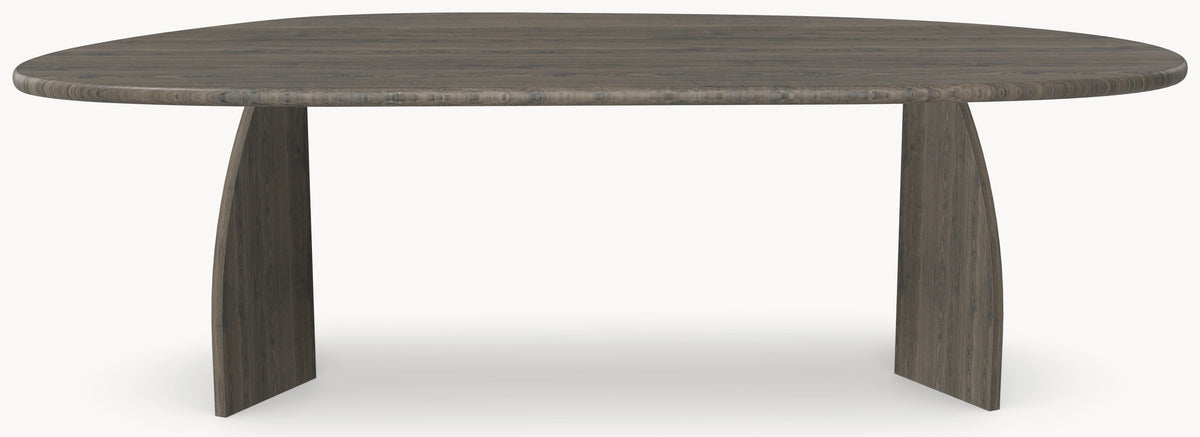 Eiken eettafel Lava - Organisch B - Vlinder Eiken Lava
