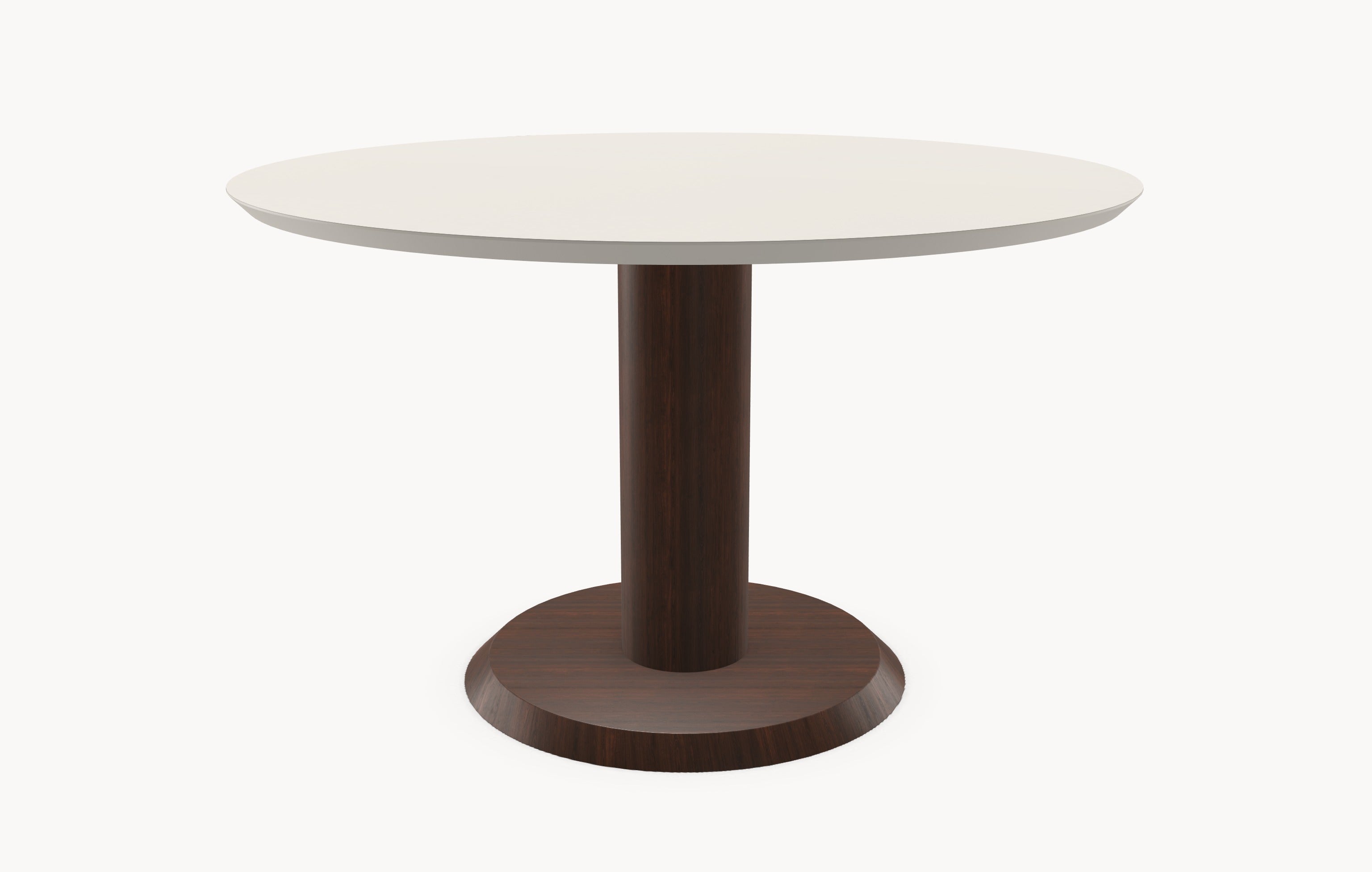Melamine eettafel - Rond - Sol eiken - Japandi