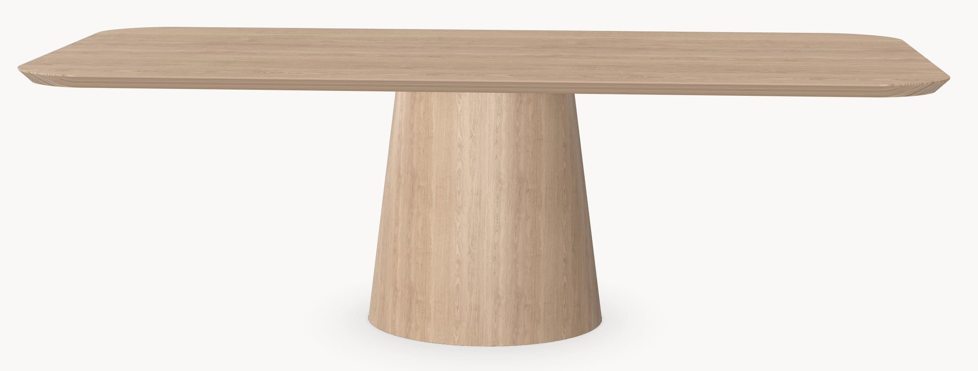 Eiken eettafel - Recht Rond - Cone eiken sfeerbeeld 2 - Industrial Home