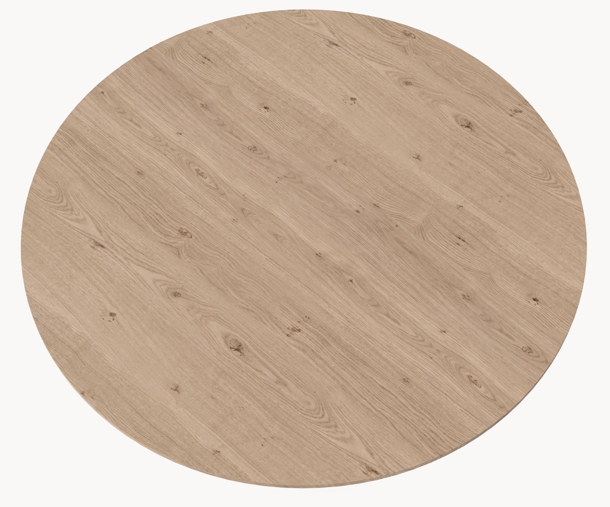 Eiken eettafel - Rond - Flux eiken - Japandi - Industrial Home