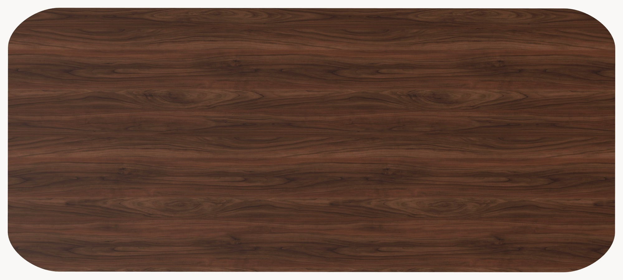 Walnoot massieve eettafel - Recht Rond - Hook
