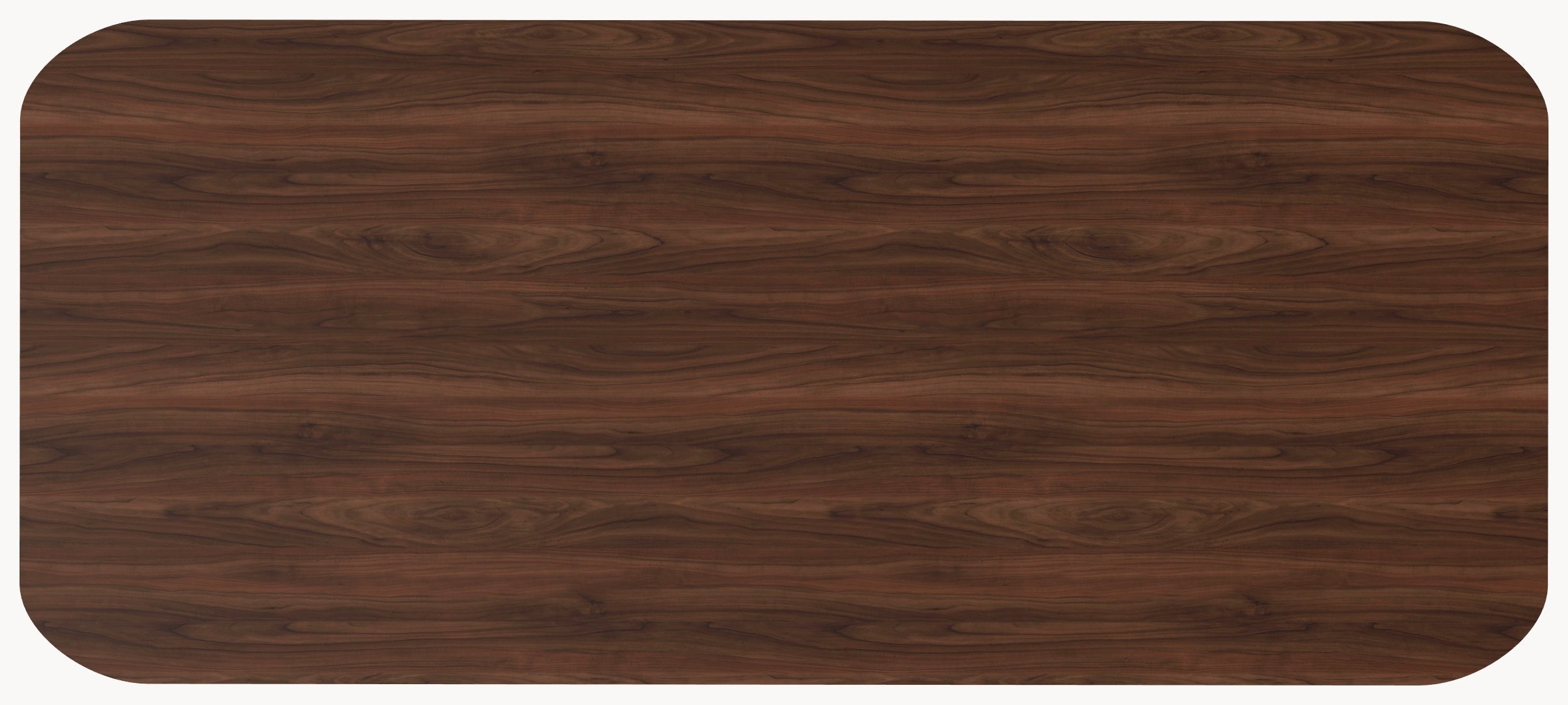 Walnoot massieve eettafel - Recht Rond - Hook