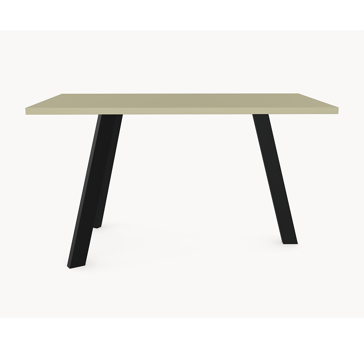 Melamine eettafel Lichen Green - Recht - Trias onderstel