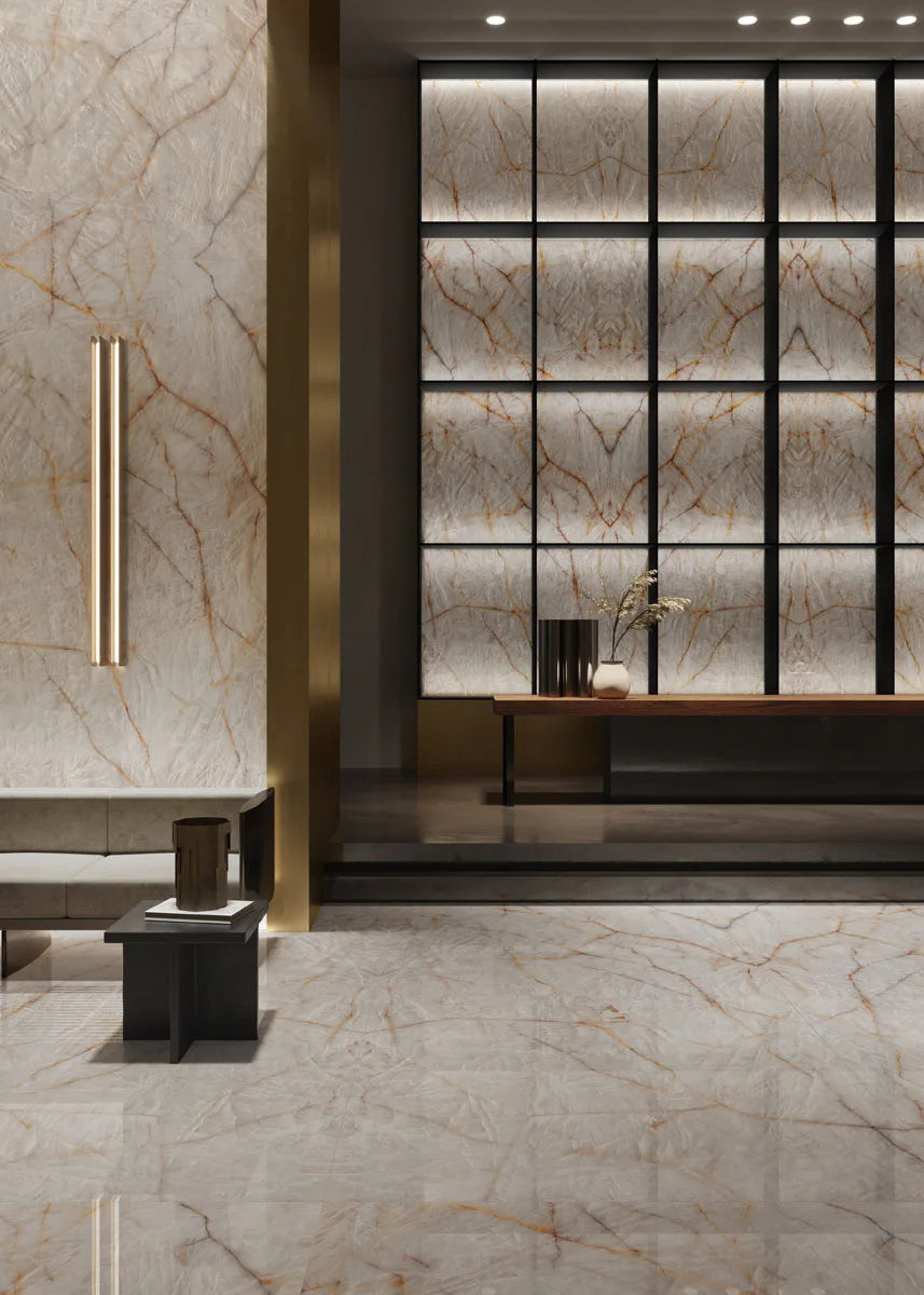 Keramiek Chrystal Clear eettafel - Rond - Cone eiken sfeerbeeld 4 - Industrial Home