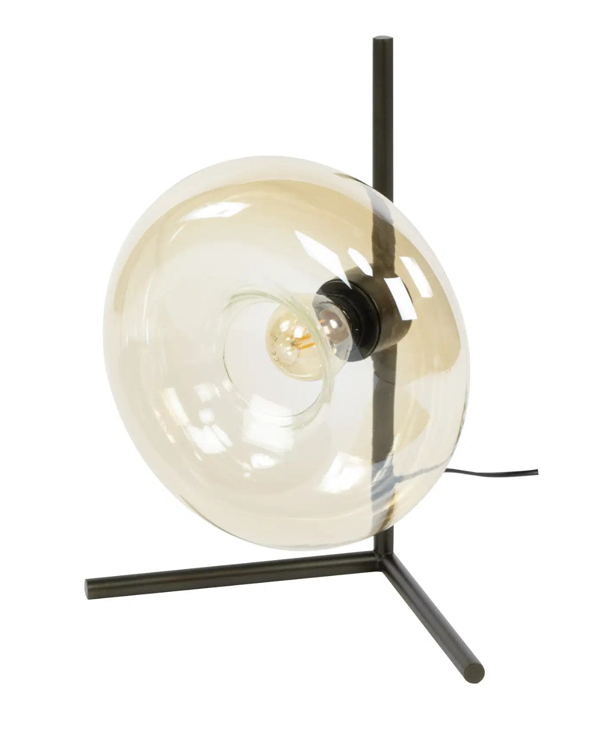 Tafellamp Soll 1-lichts / Amber glas sfeerbeeld 3 - Industrial Home