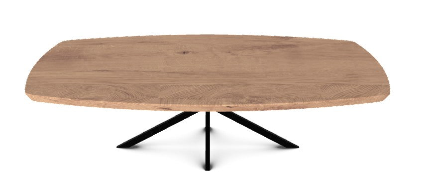Salontafel Eiken configureer in 3D