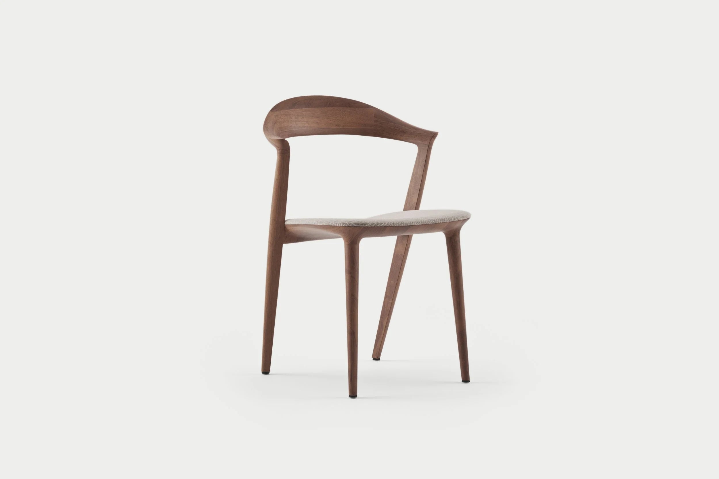 Artisan / Addo Chair / Minimalistische Design Eetkamerstoel met Gedeeltelijke Armleuning
