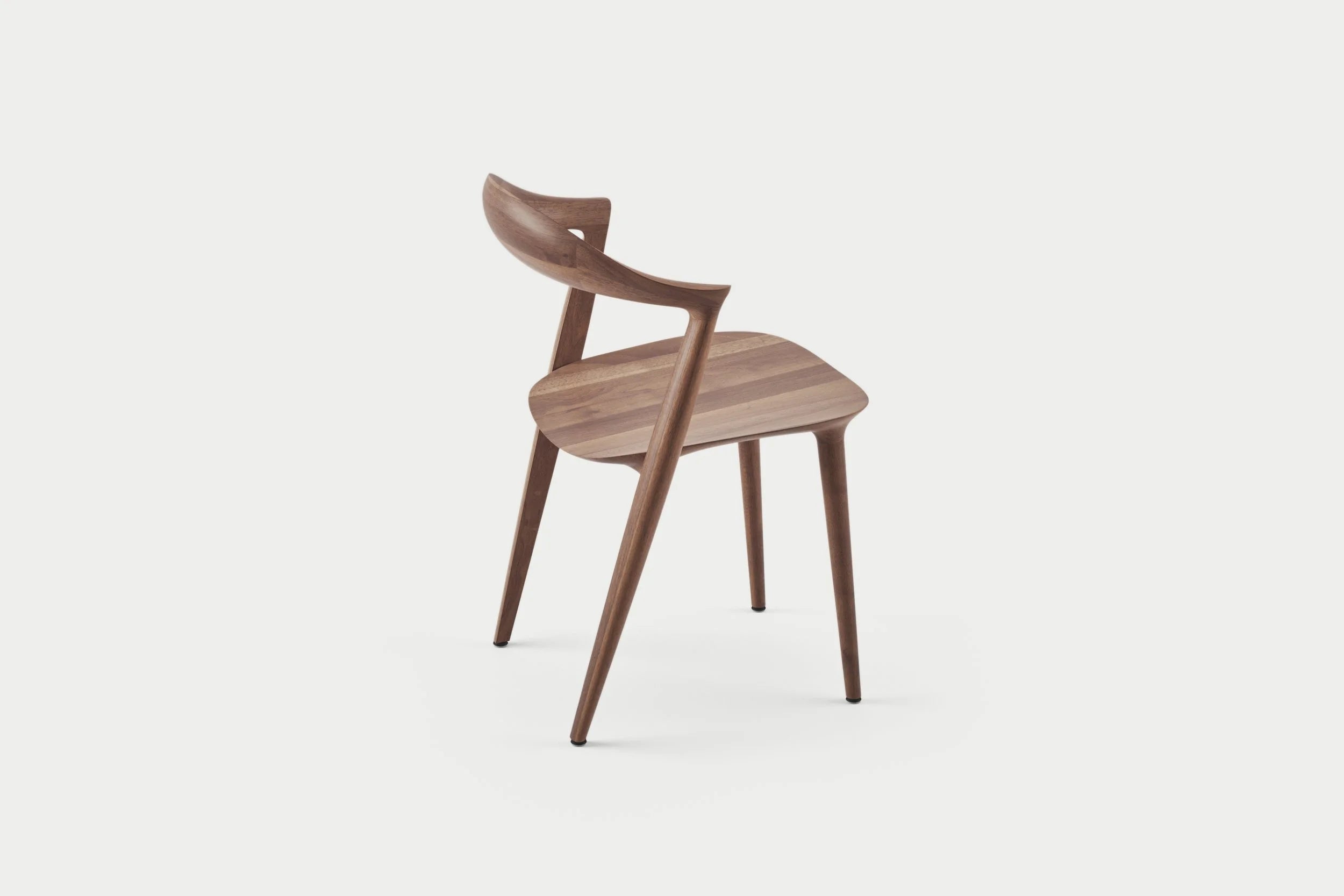 Artisan / Addo Chair / Minimalistische Design Eetkamerstoel met Gedeeltelijke Armleuning