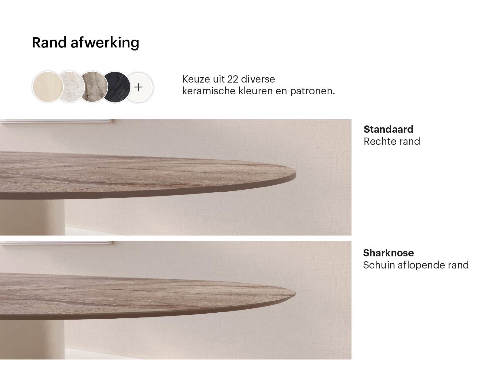 Keramiek Chianca Di Ostuni eettafel - Recht Radius - Matrix Twist (kan ook als tuintafel dienen) sfeerbeeld 8 - Industrial Home