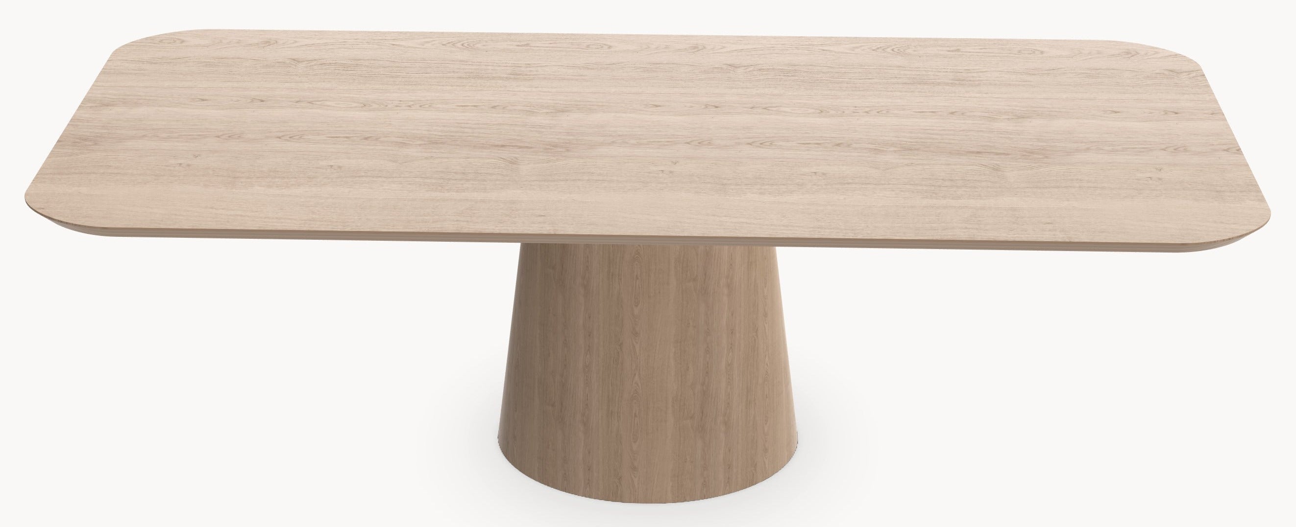 Massief eiken eettafel