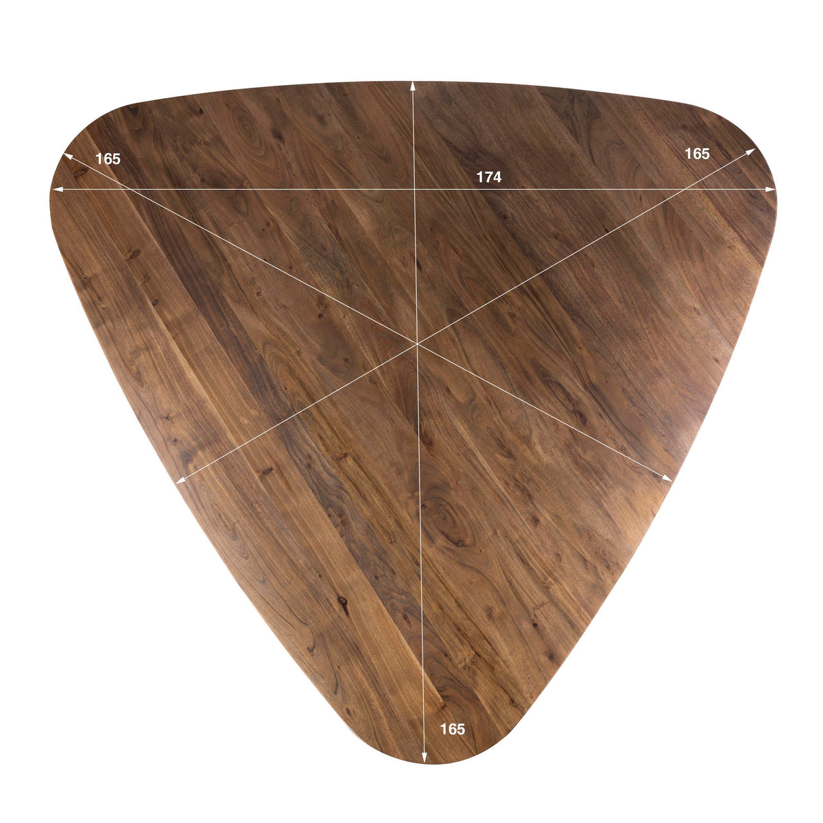 Eettafel Arcadia triangle 165 - foto 8