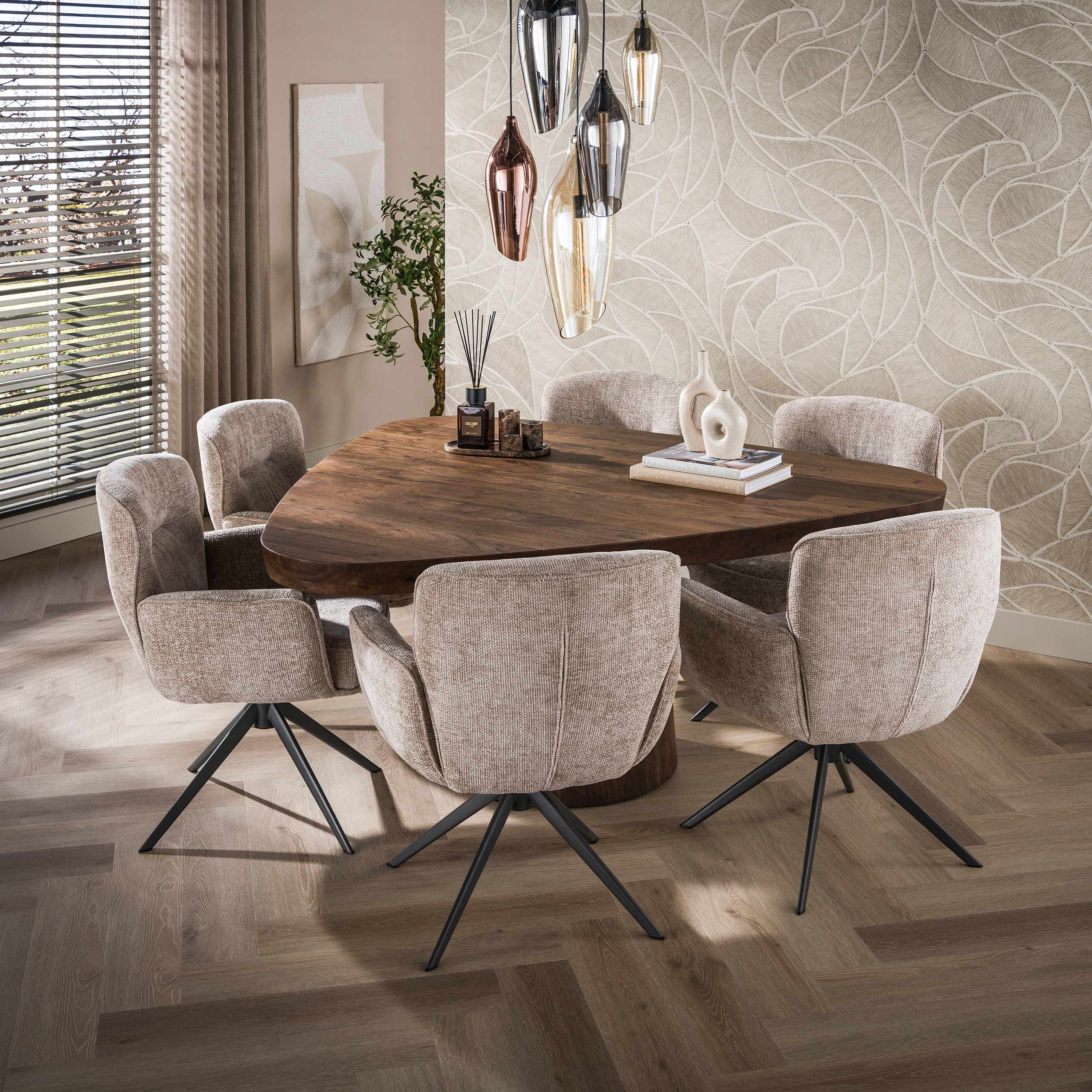 Eettafel Arcadia triangle 165