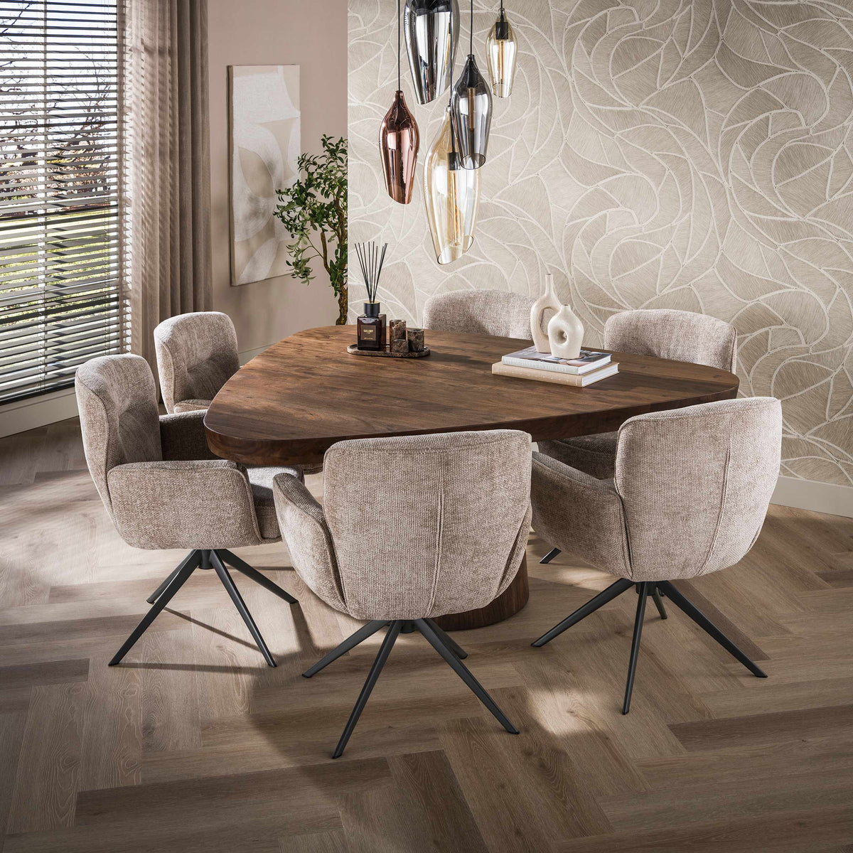 Eettafel Arcadia triangle 165 - foto 2
