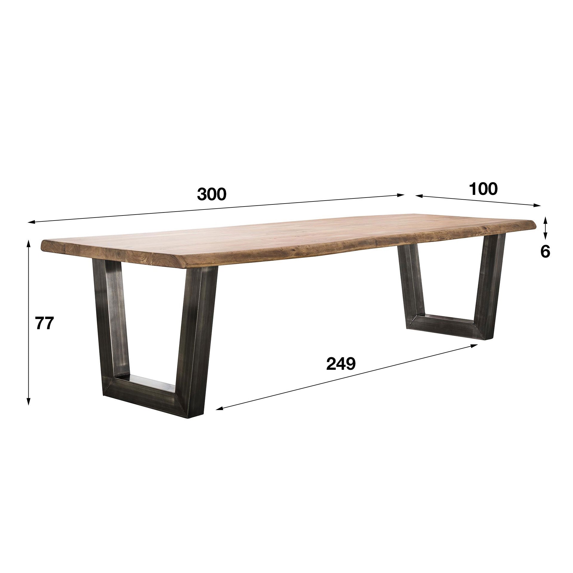 Eettafel Stam 300