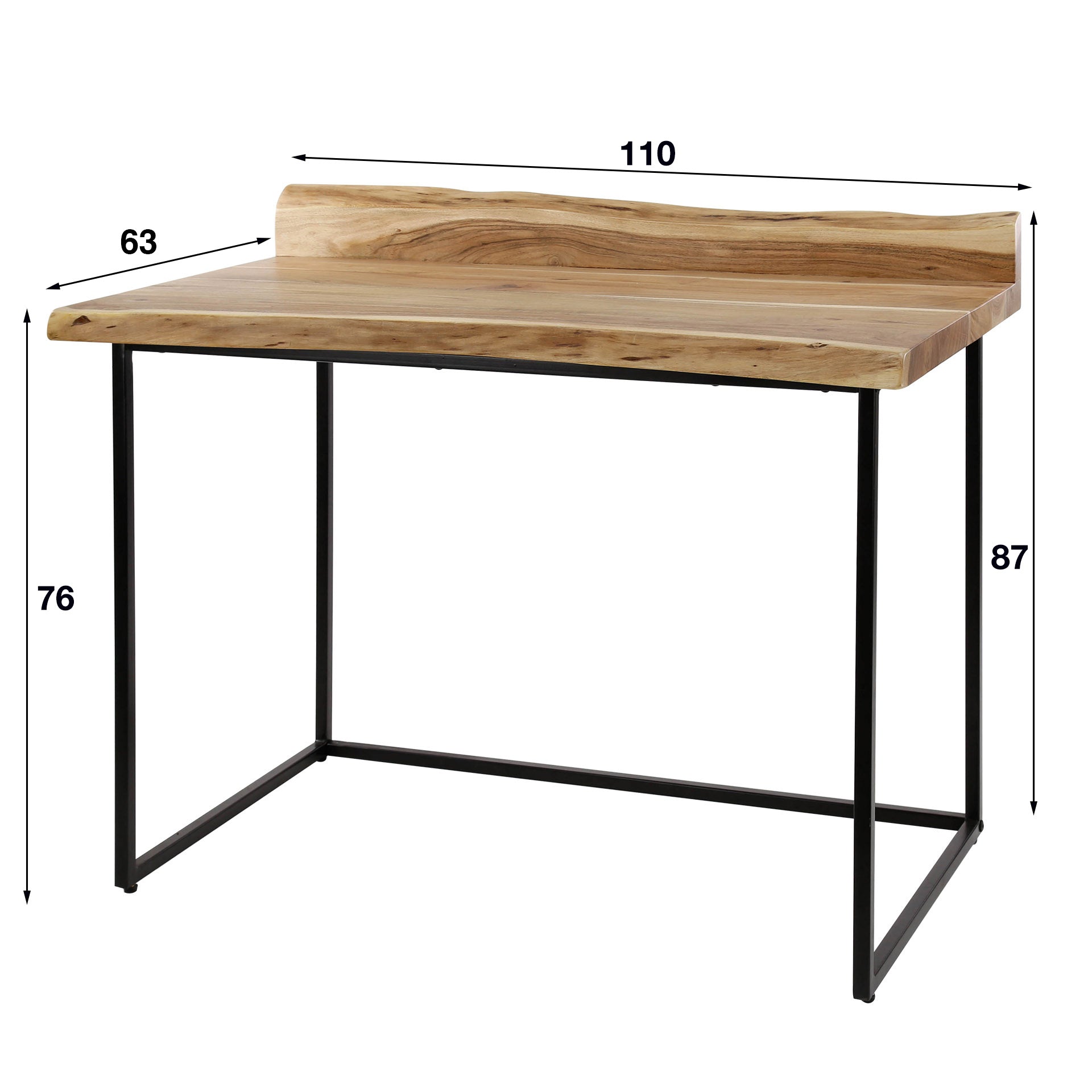 Bureau Live Edge 110x60