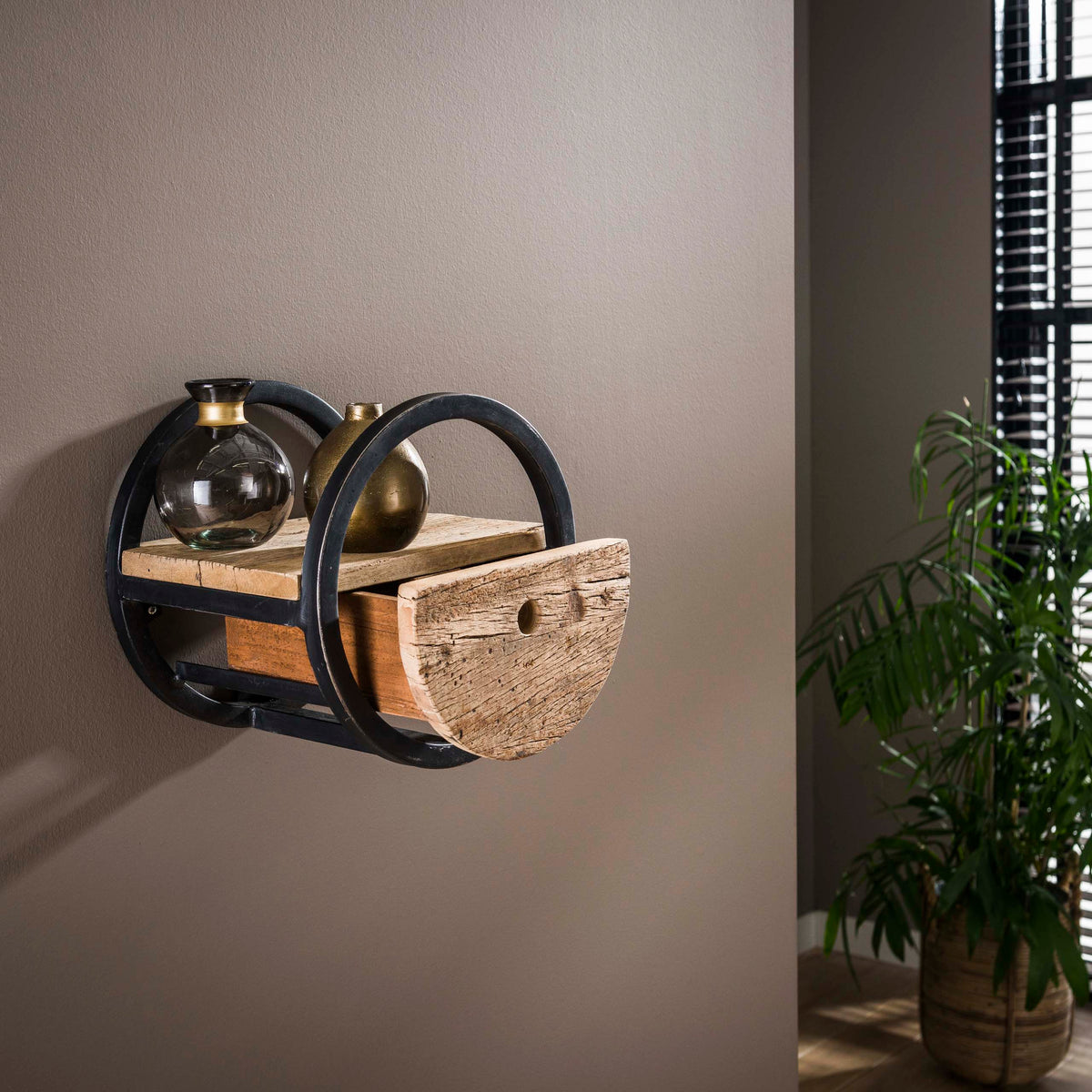 Wandschap Circular 1L Ø30