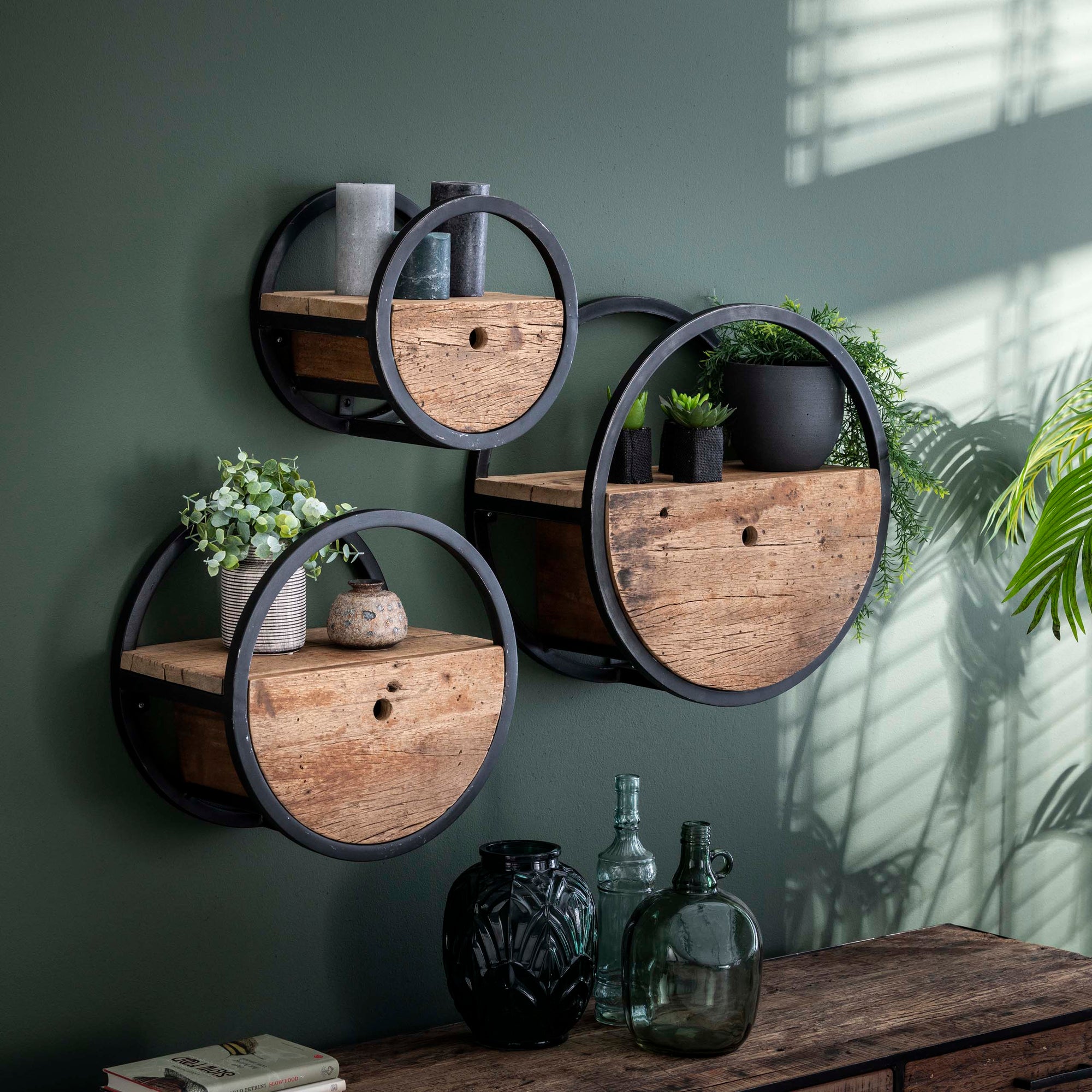 Wandschap Circular 1L Ø40